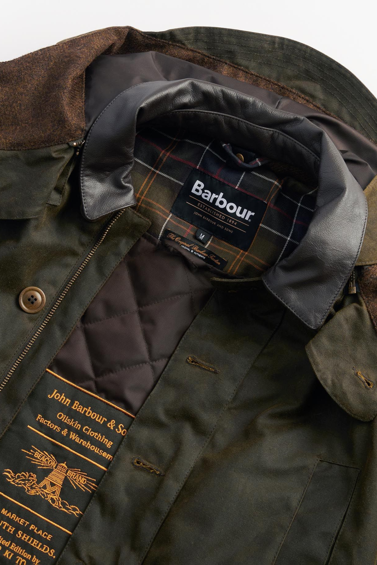 Barbour Shoreman Yağlı Ceket OL51 Olive