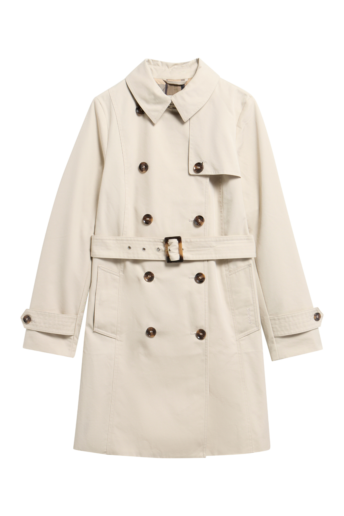 Barbour Short Greta Showerproof Ceket ST33 Mist Birchwood Dress