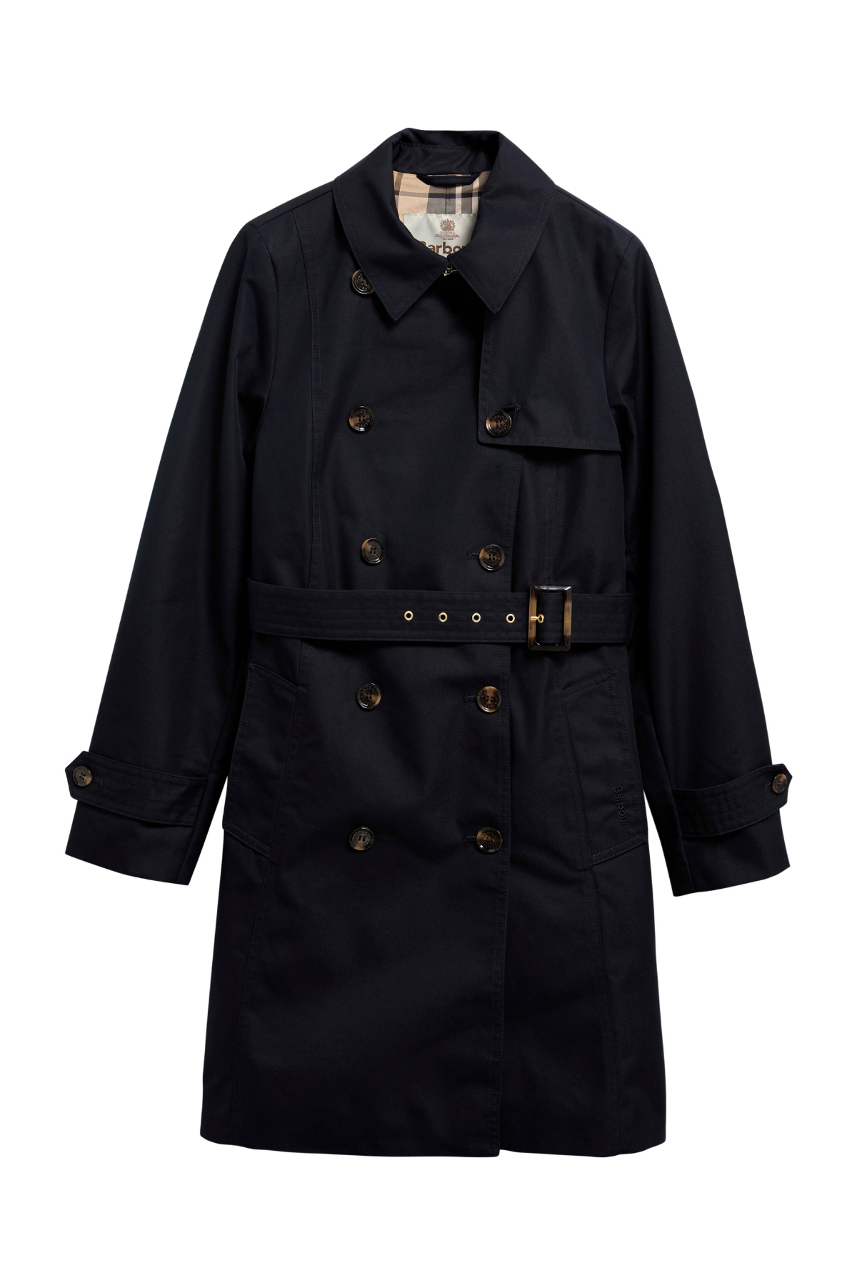Barbour Short Greta Showerproof Ceket NY31 Dk Navy Birchwood Dress