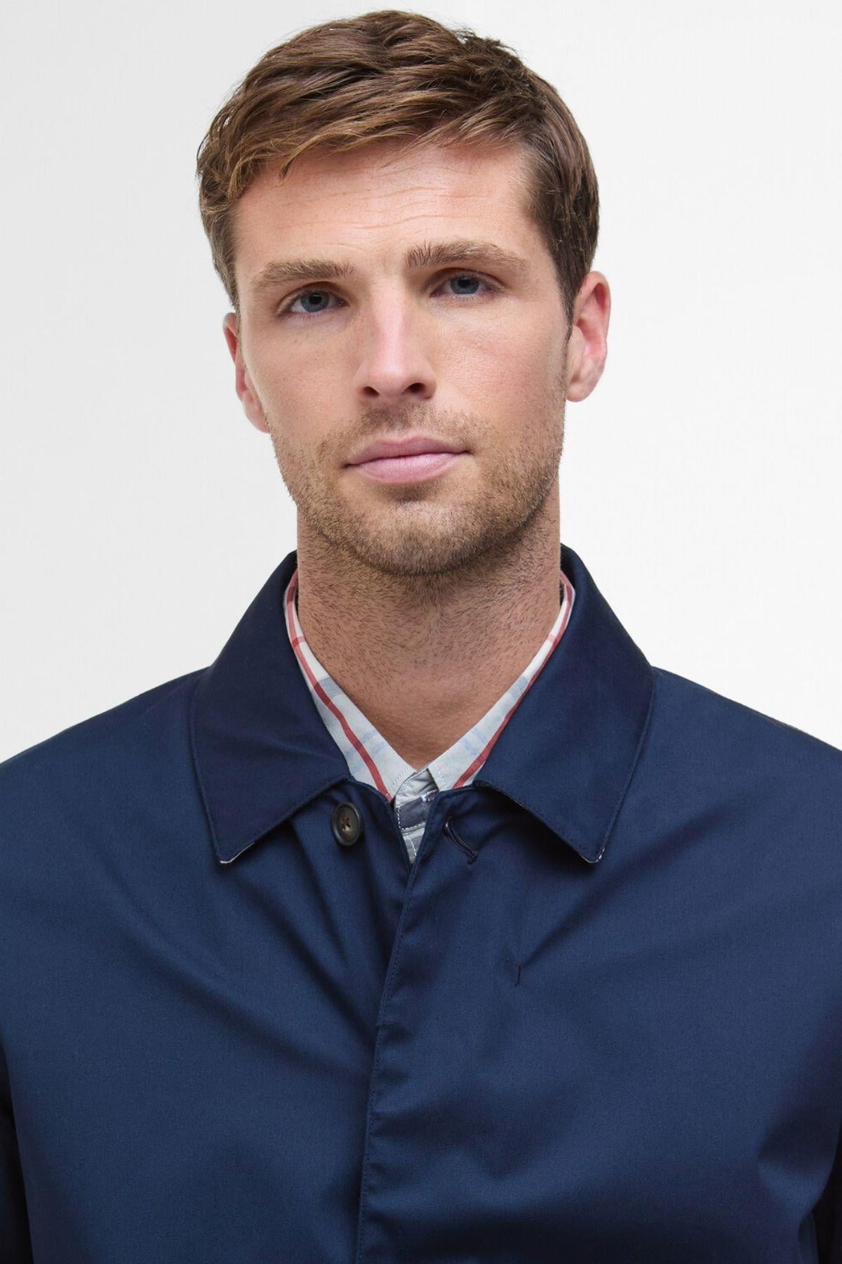 Barbour Short Rokig Waterproof Ceket NY71 Navy