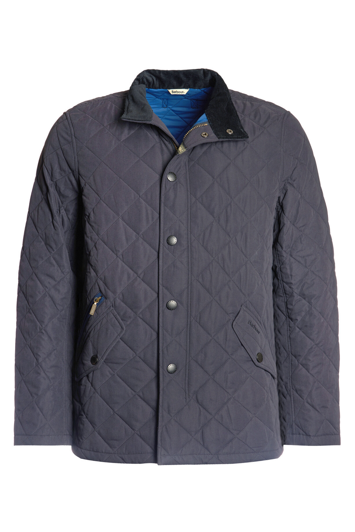 Barbour Shoveler Kapitone Ceket NY91 Navy