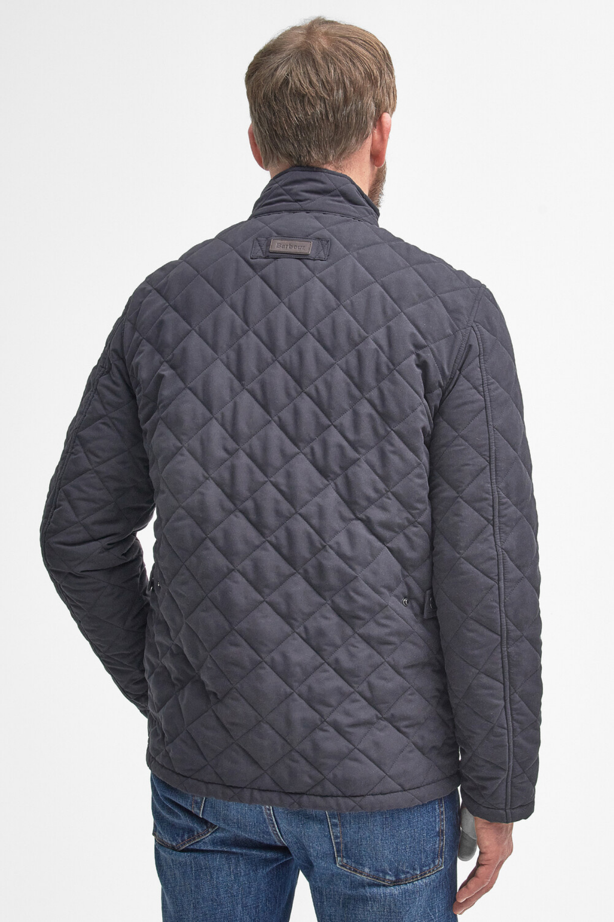 Barbour Shoveler Kapitone Ceket NY91 Navy