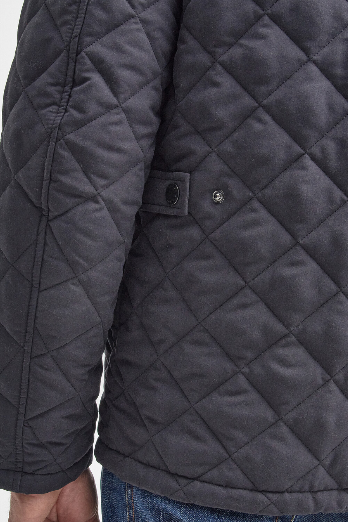 Barbour Shoveler Kapitone Ceket NY91 Navy