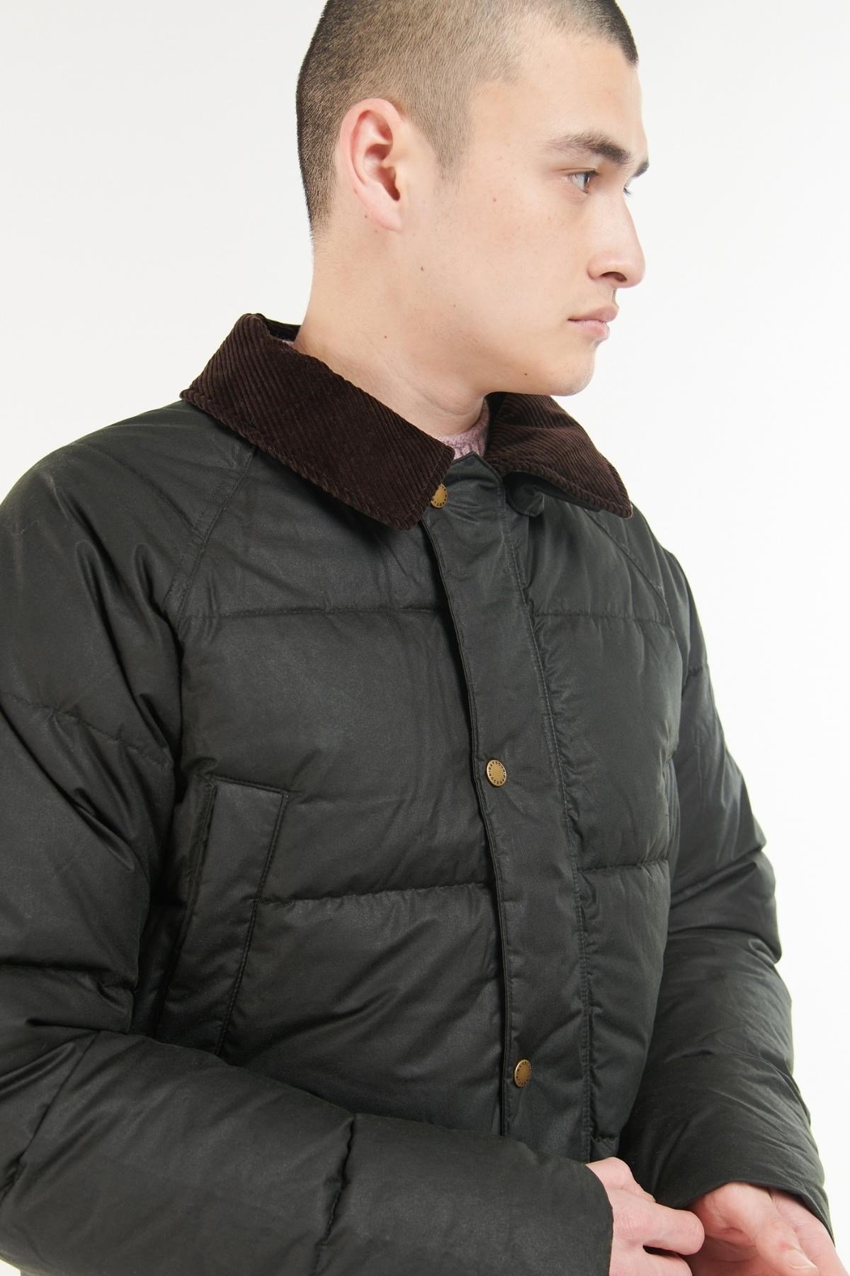 Barbour SL Noda Quilted  Bedale Yağlı Ceket SG71 Sage/Ancient