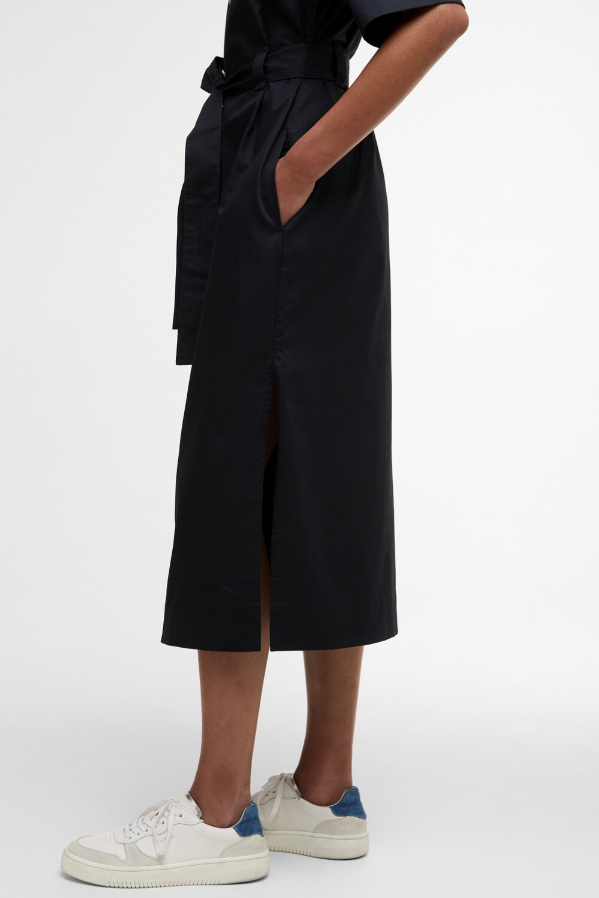 Barbour Sloane Midi Elbise NY99 Dark Navy