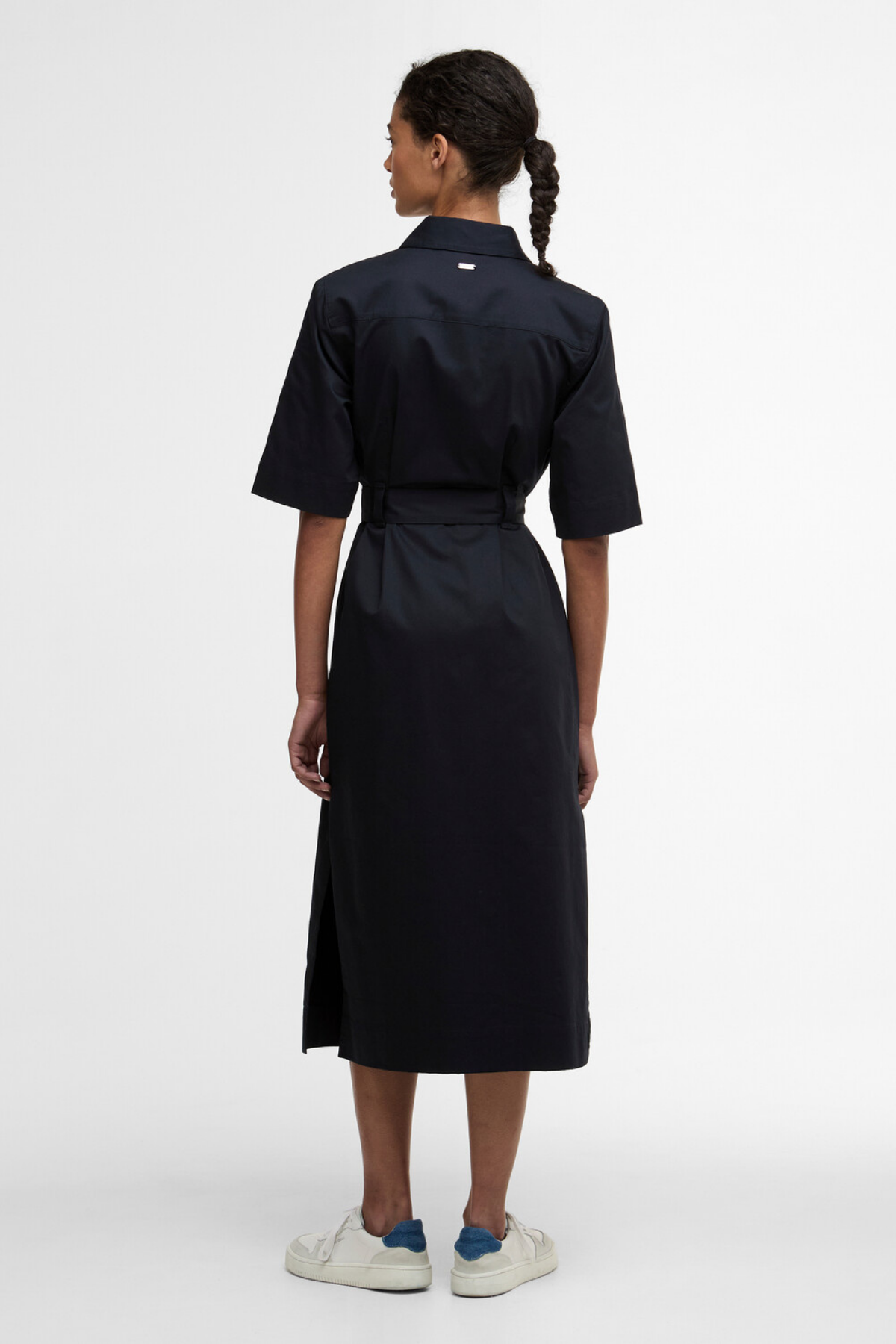 Barbour Sloane Midi Elbise NY99 Dark Navy