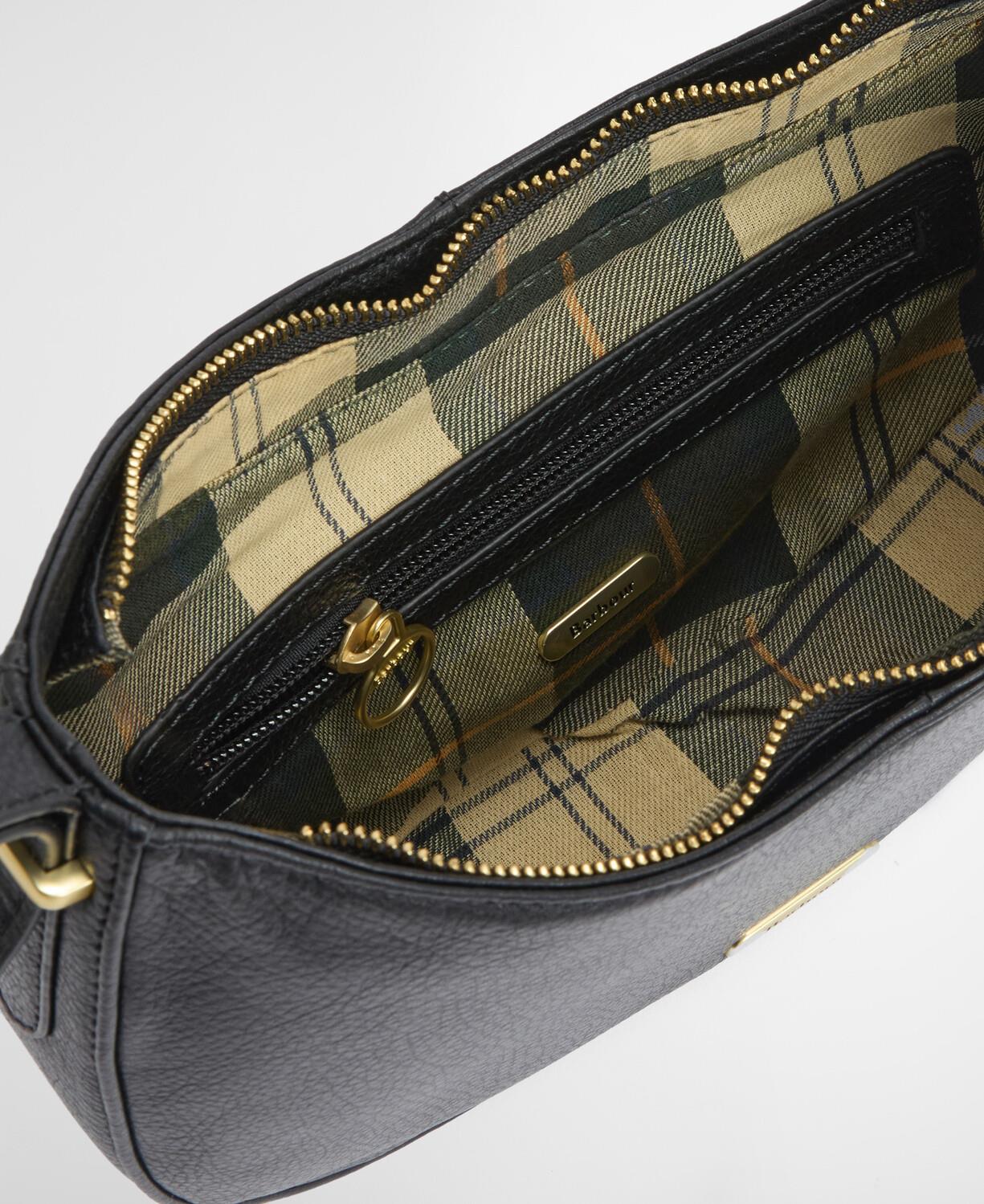 Barbour Sorrel Deri Sling Kol Çantası BK11 Black