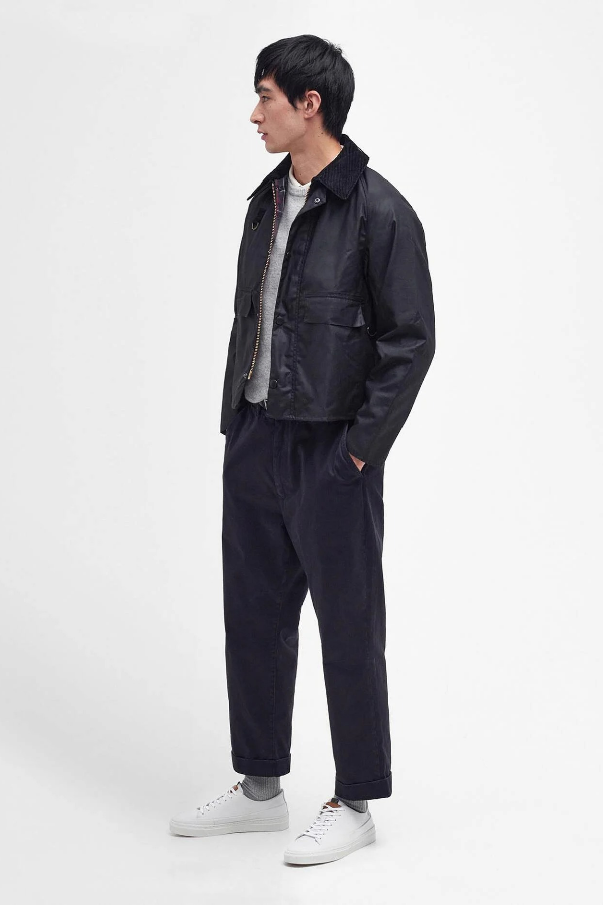 Barbour Spey Slim Yağlı Ceket BK71 Black