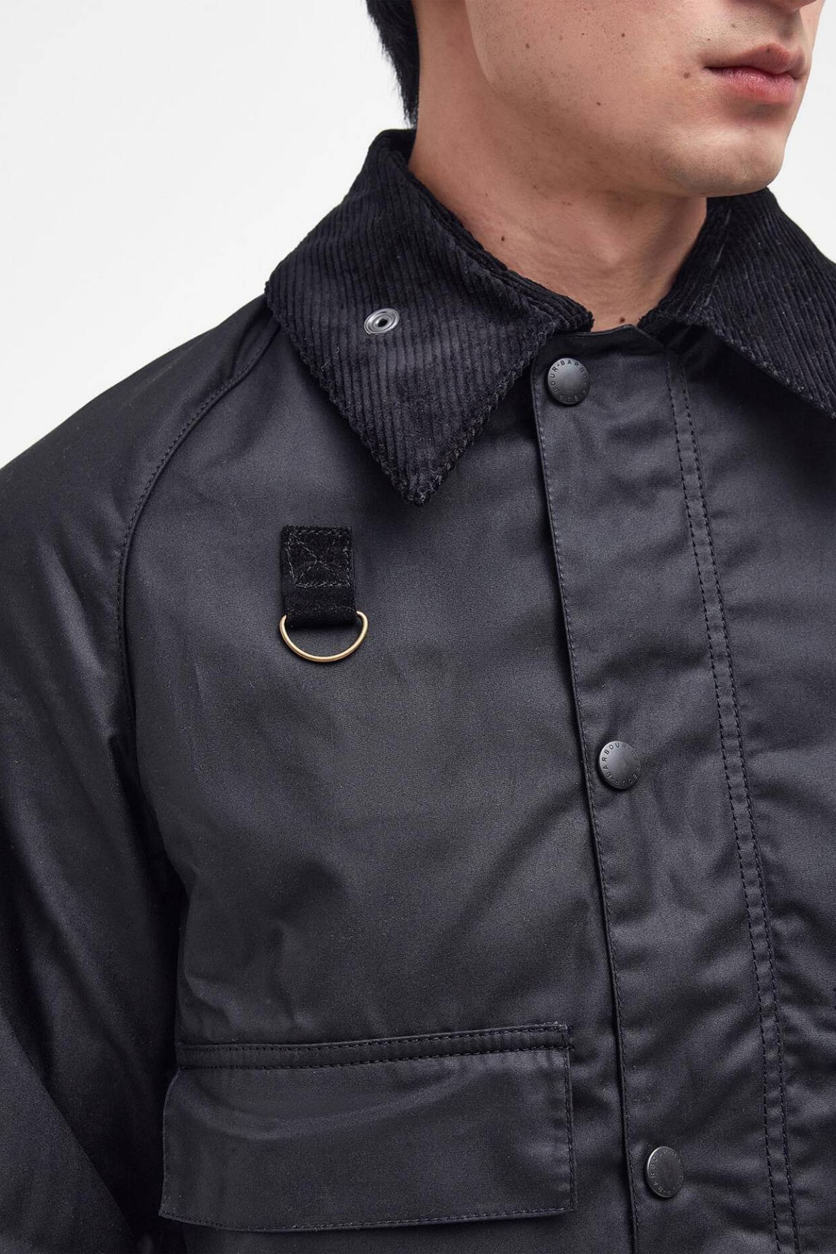 Barbour Spey Slim Yağlı Ceket BK71 Black