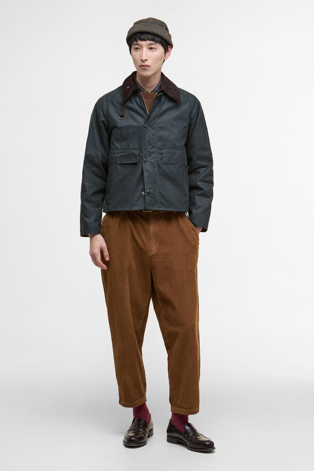 Barbour Spey Slim Yağlı Ceket SG51 Sage