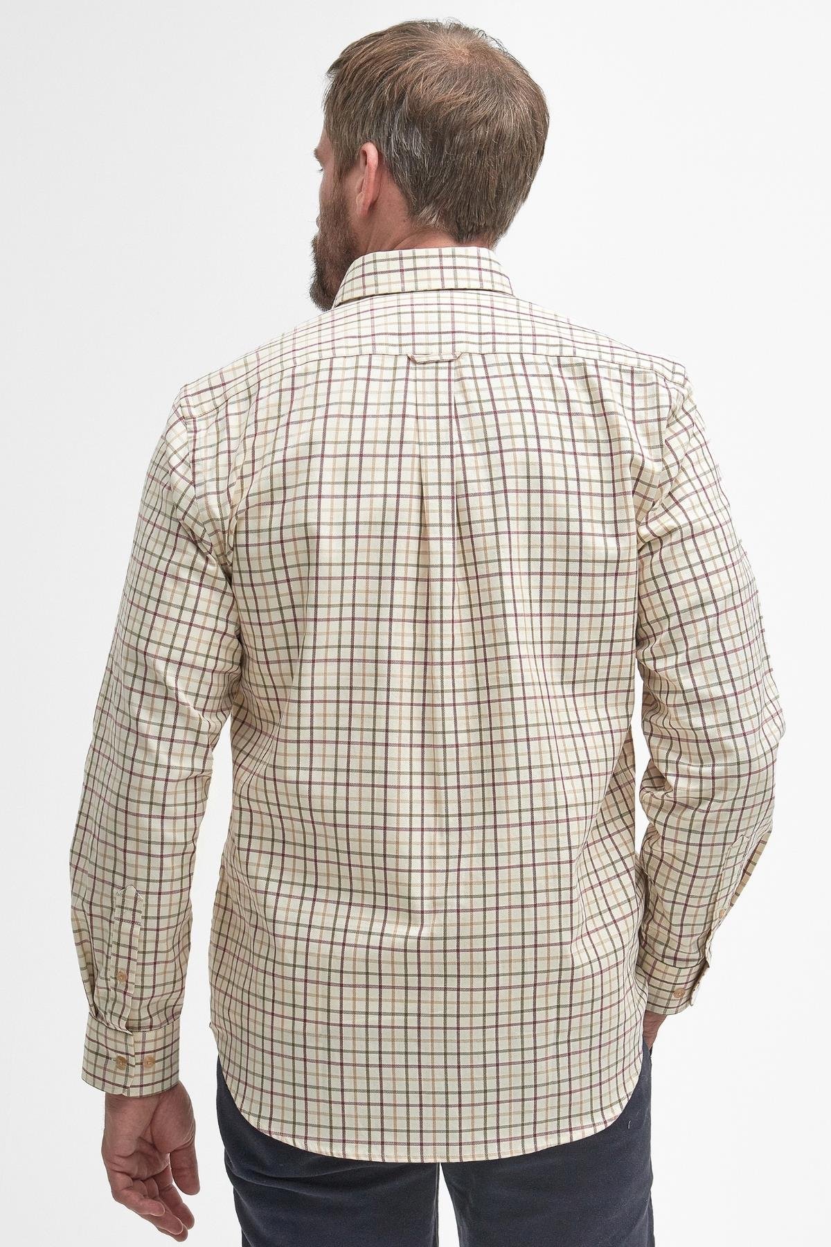 Barbour Sporting Tattersall Regular Gömlek RE51 Red/Khaki