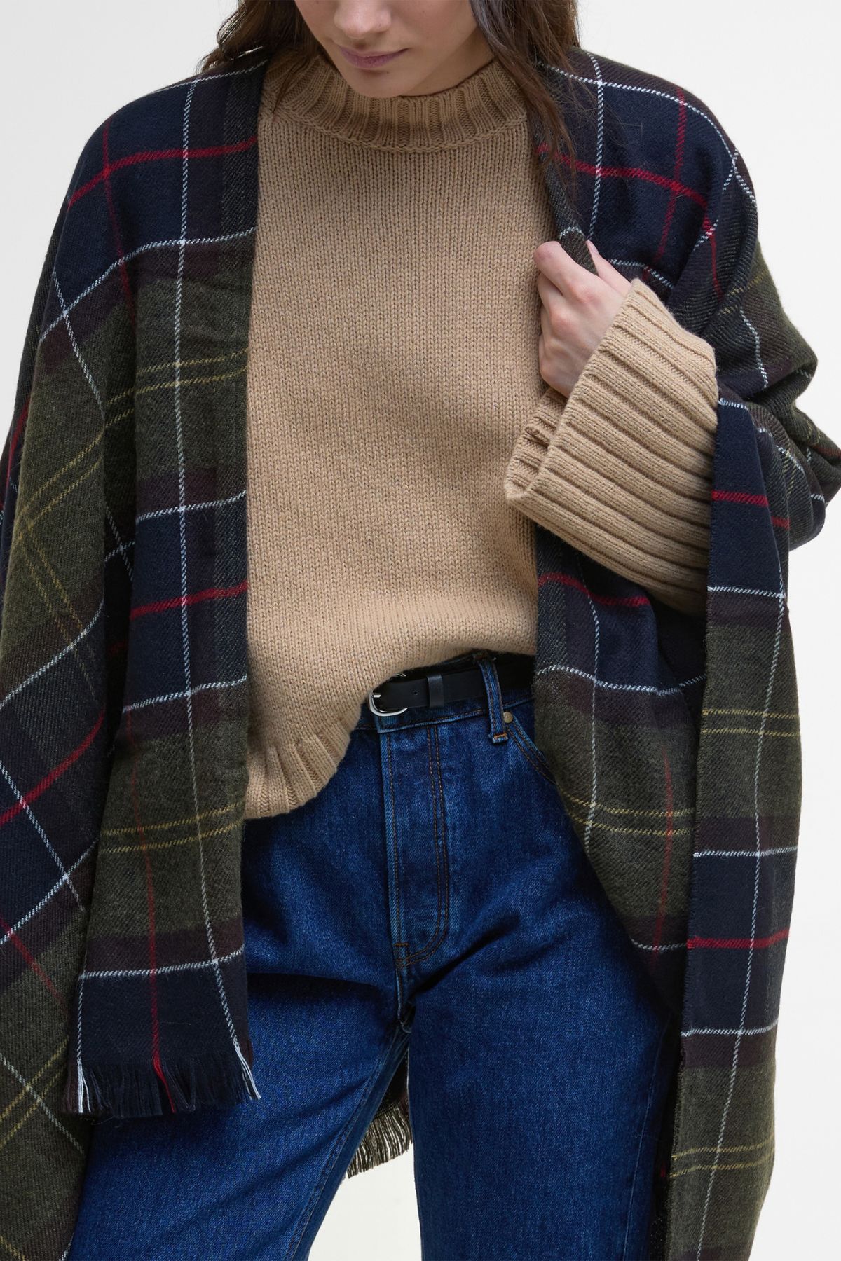 Barbour Staffi Serape TN11 Classic Tartan