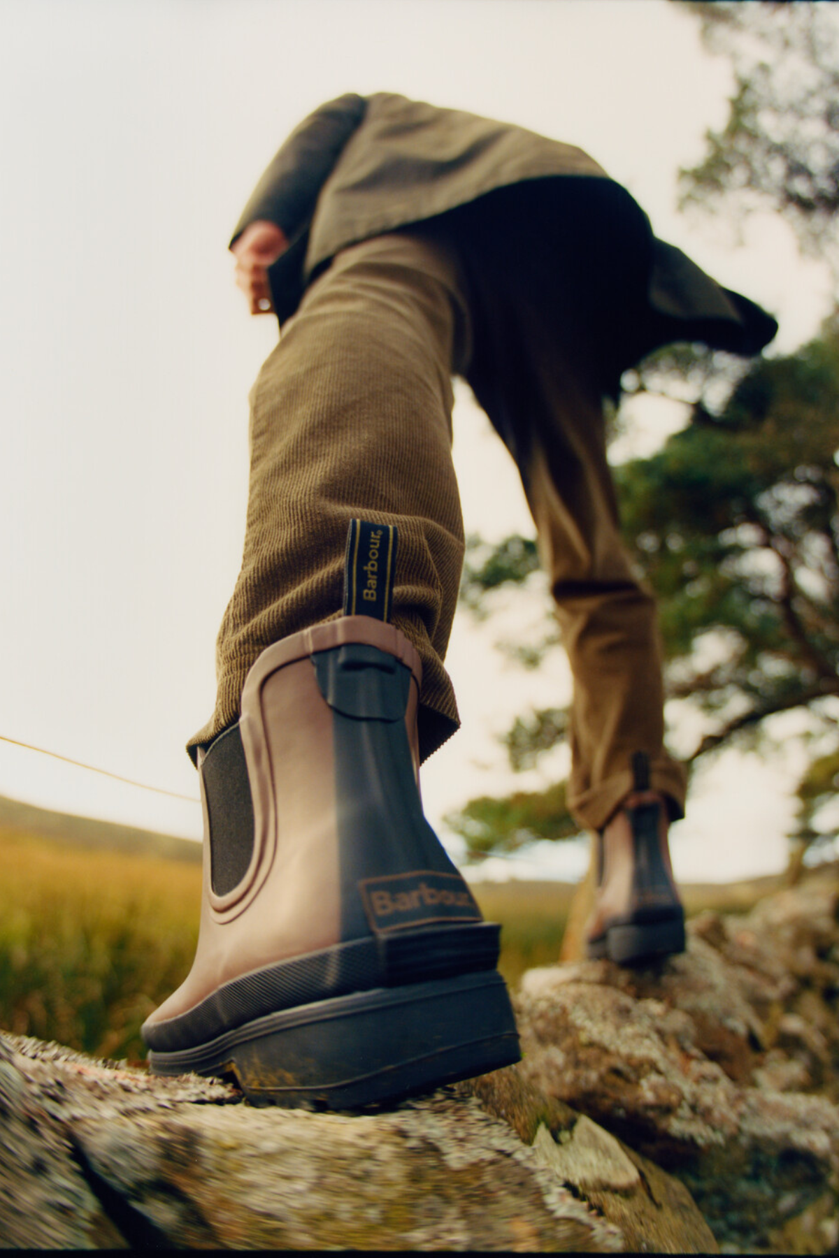 Barbour Storm Chelsea Yağmur Botu Olive