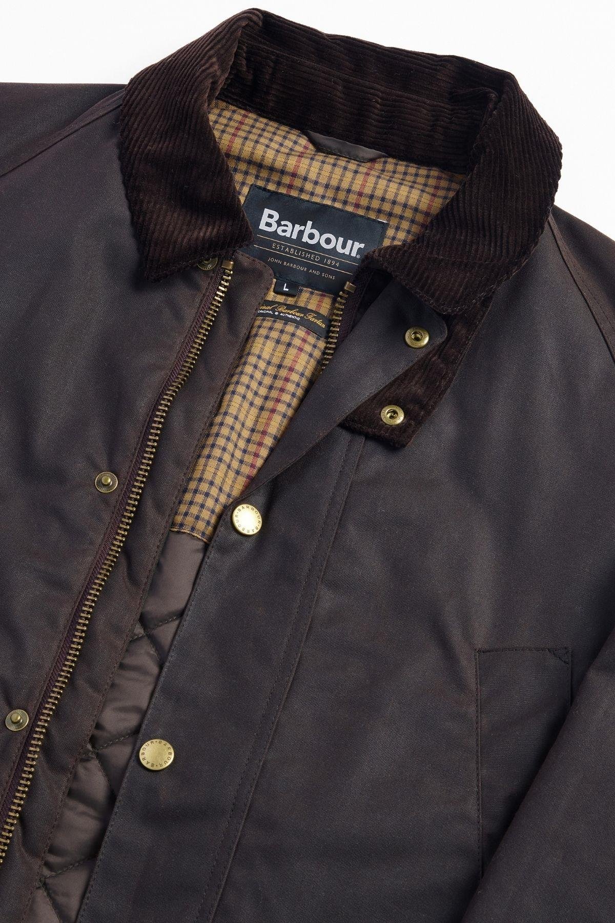 Barbour Stratford Yağlı Ceket RU71 Rustıc