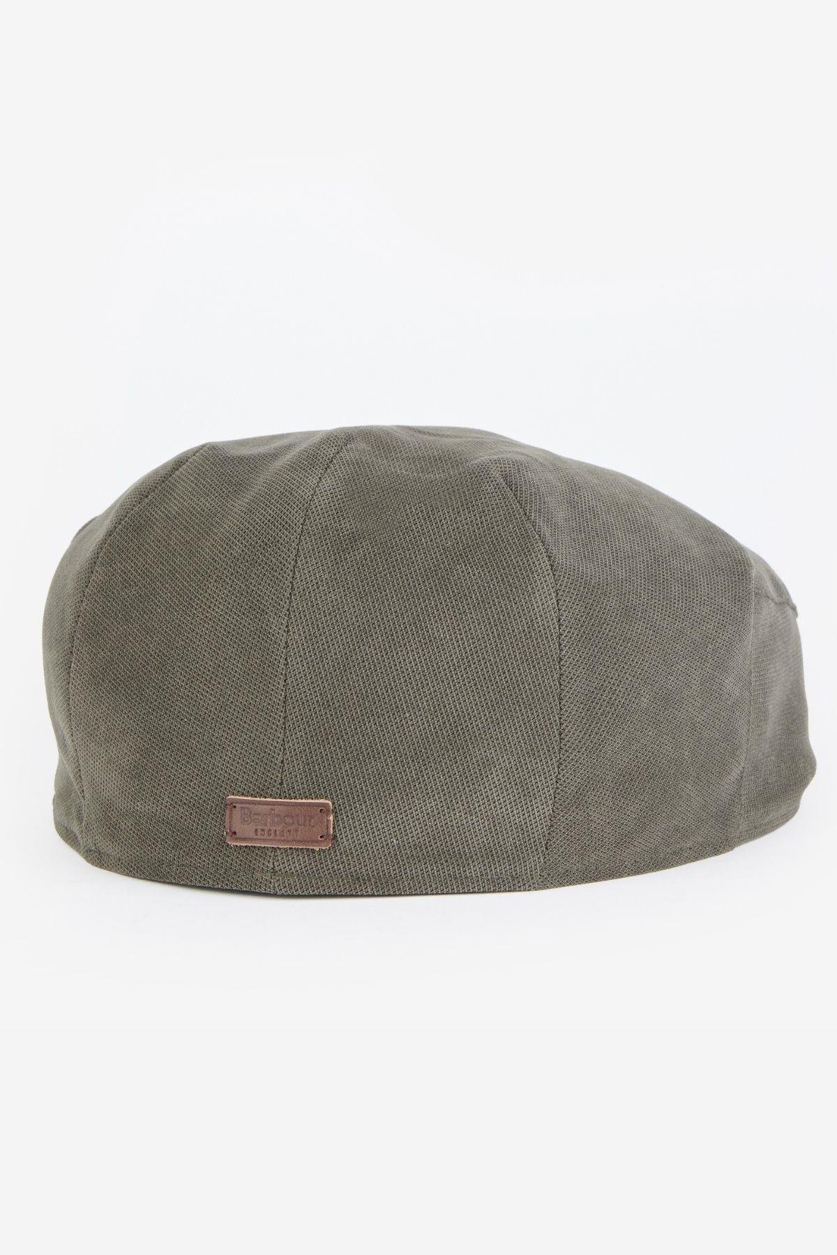 Barbour Su Geçirmez Beaufort Flat Şapka OL71 Dk Olive