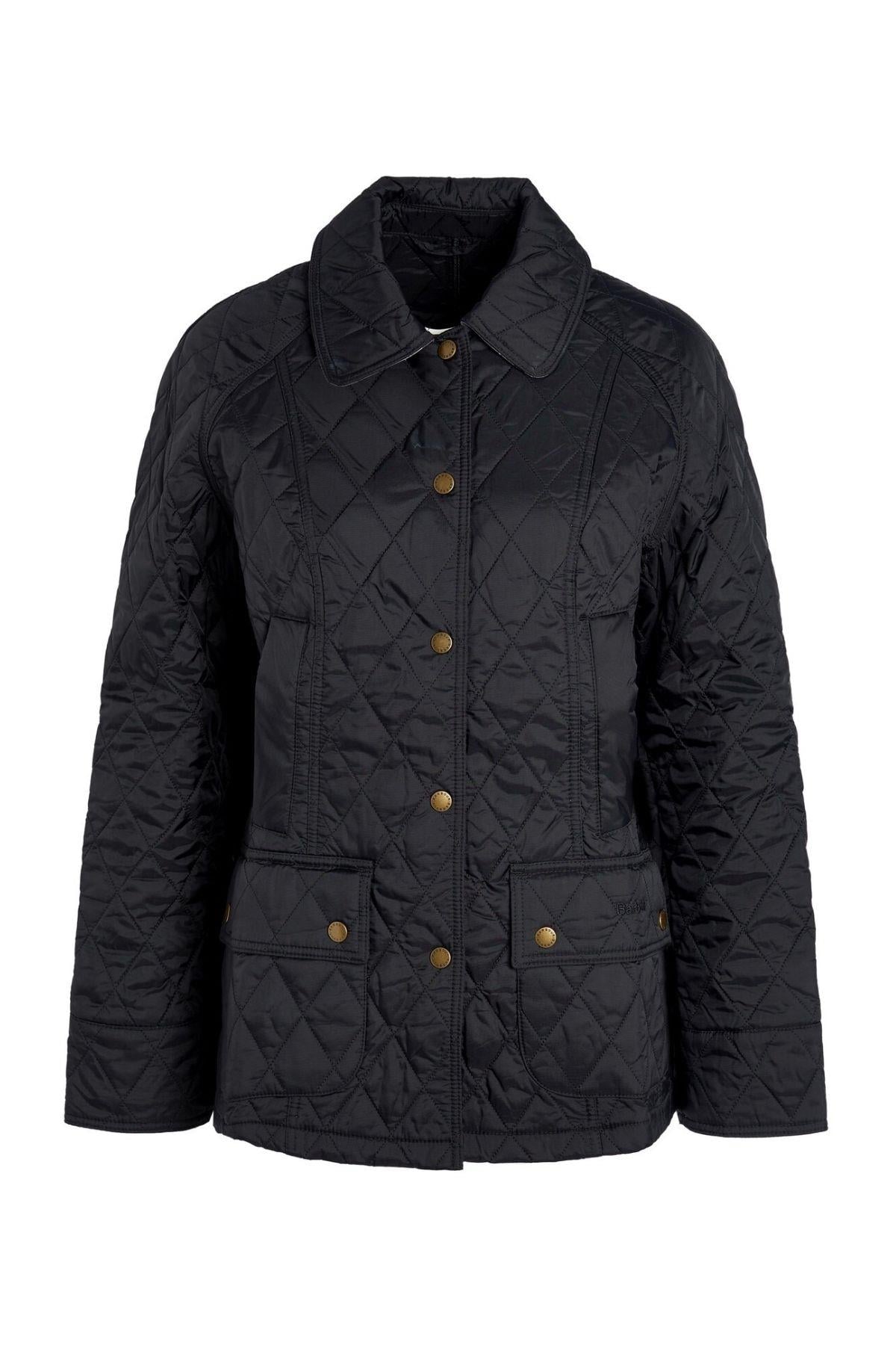 Barbour Summer Beadnell Kapitone Ceket BK91 Black