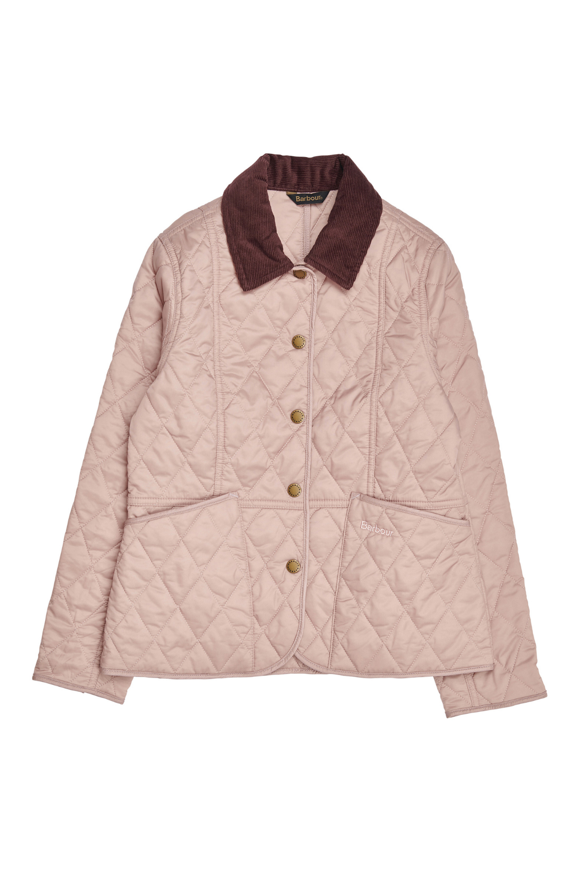 Barbour Summer Liddesdale Kız Çocuk Kapitone Ceket PI37 Gardenia-Gardenia