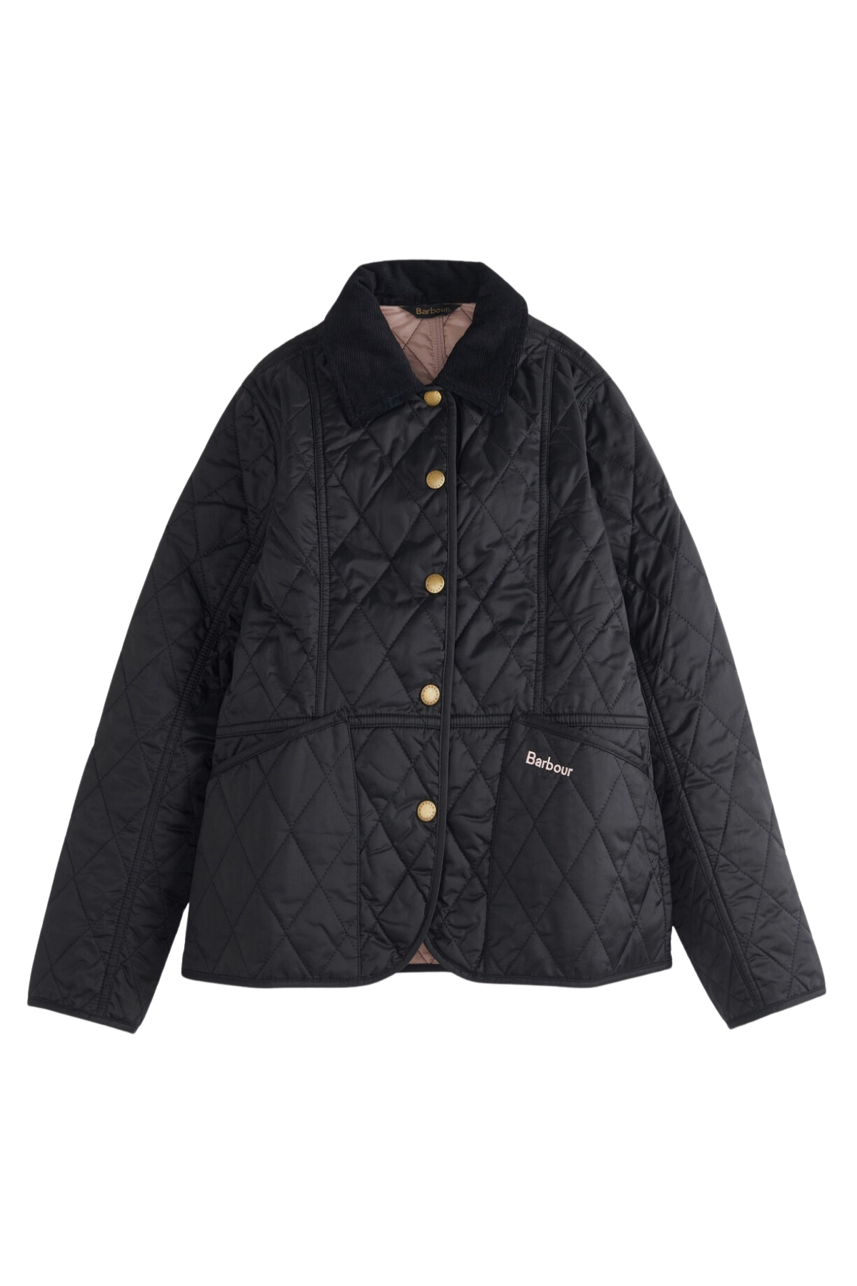 Barbour Summer Liddesdale Kız Kapitone Ceket BK71 Black Gardenia