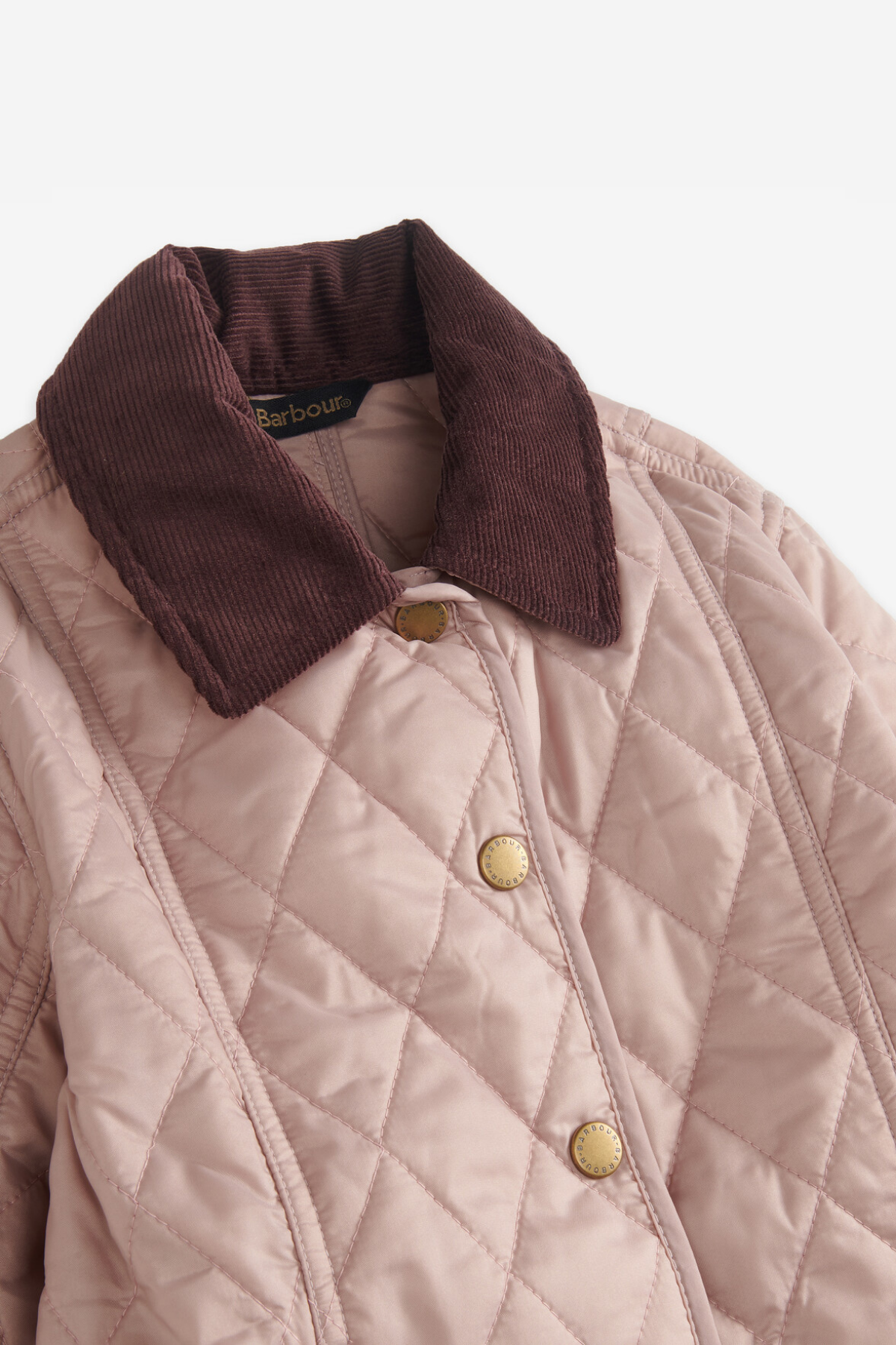 Barbour Summer Liddesdale Kız Kapitone Ceket PI37 Gardenia/Gardenia