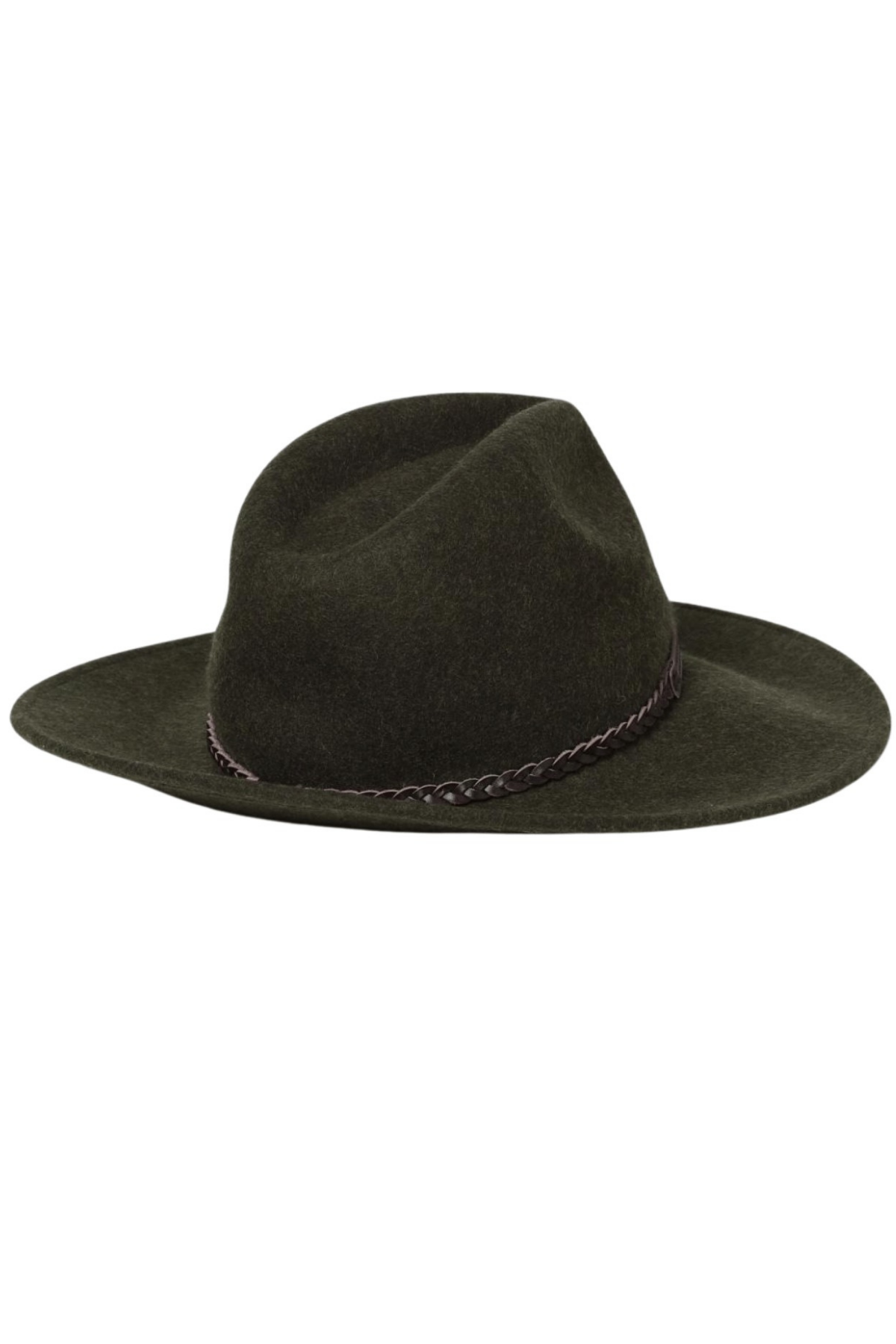 Barbour Tack Fedora Şapka OL35 Olive Melange