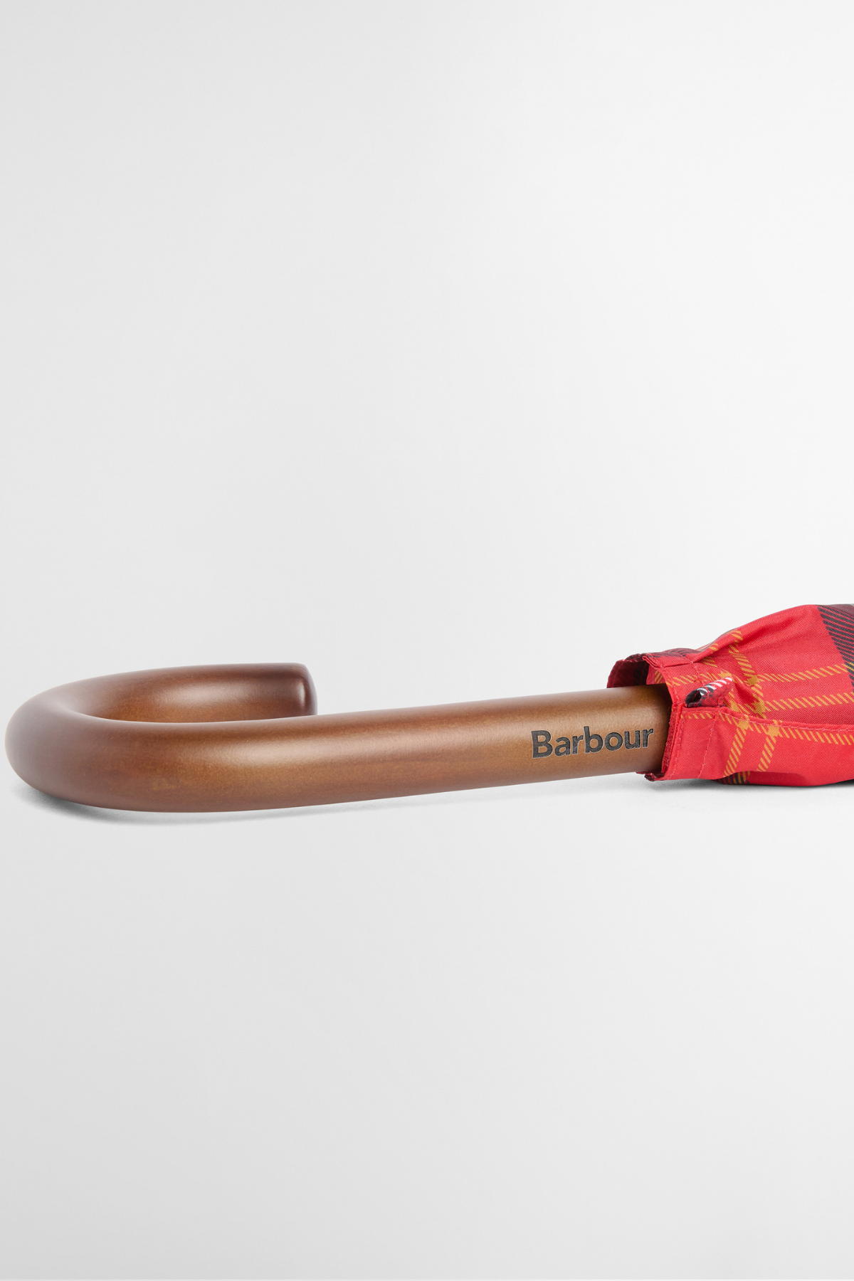Barbour Tartan Baston Boy Şemsiye TN94 Cardinal Tartan