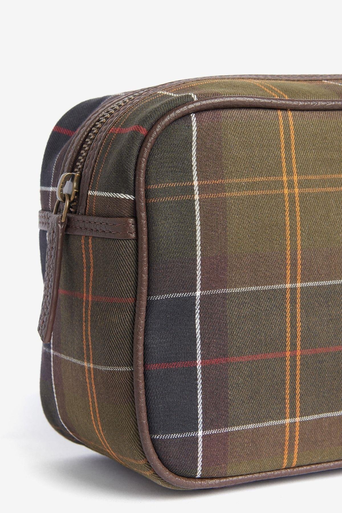 Barbour Tartan & Leather Seyehat Çantası TN11 Classic Tartan