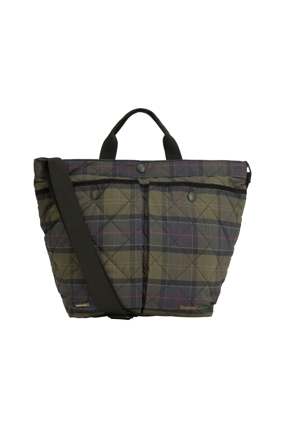 Barbour Tartan Liddesdale Tote Çanta TN43 Shadow Classic Tartan