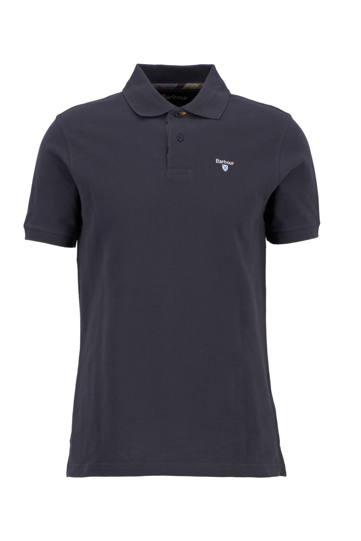 Barbour Tartan Pique Polo Yaka NY51 Navy-Dress