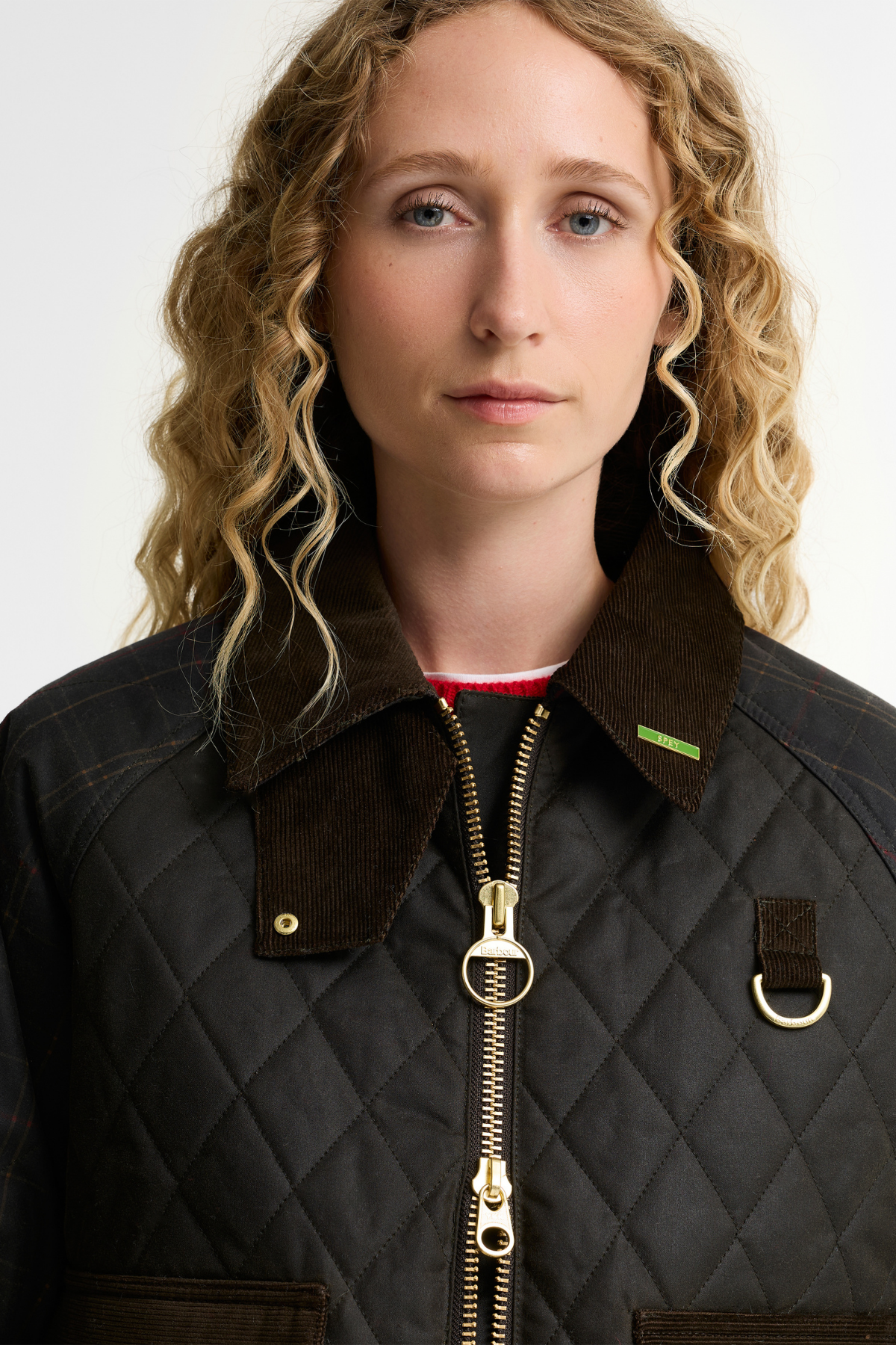 Barbour Tartan Reimagined Icons Spey Wax Jacket OL71 Olive-Classic