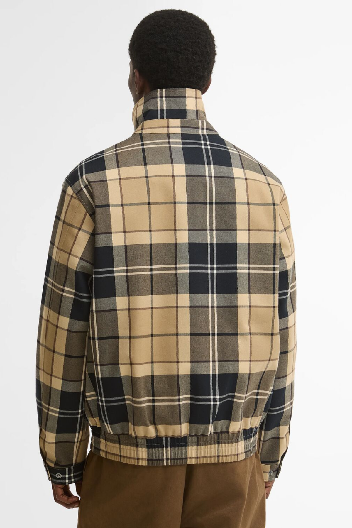 Barbour Tartan Showerproof Blouson Ceket BE52 Birchwood Dress Tartan