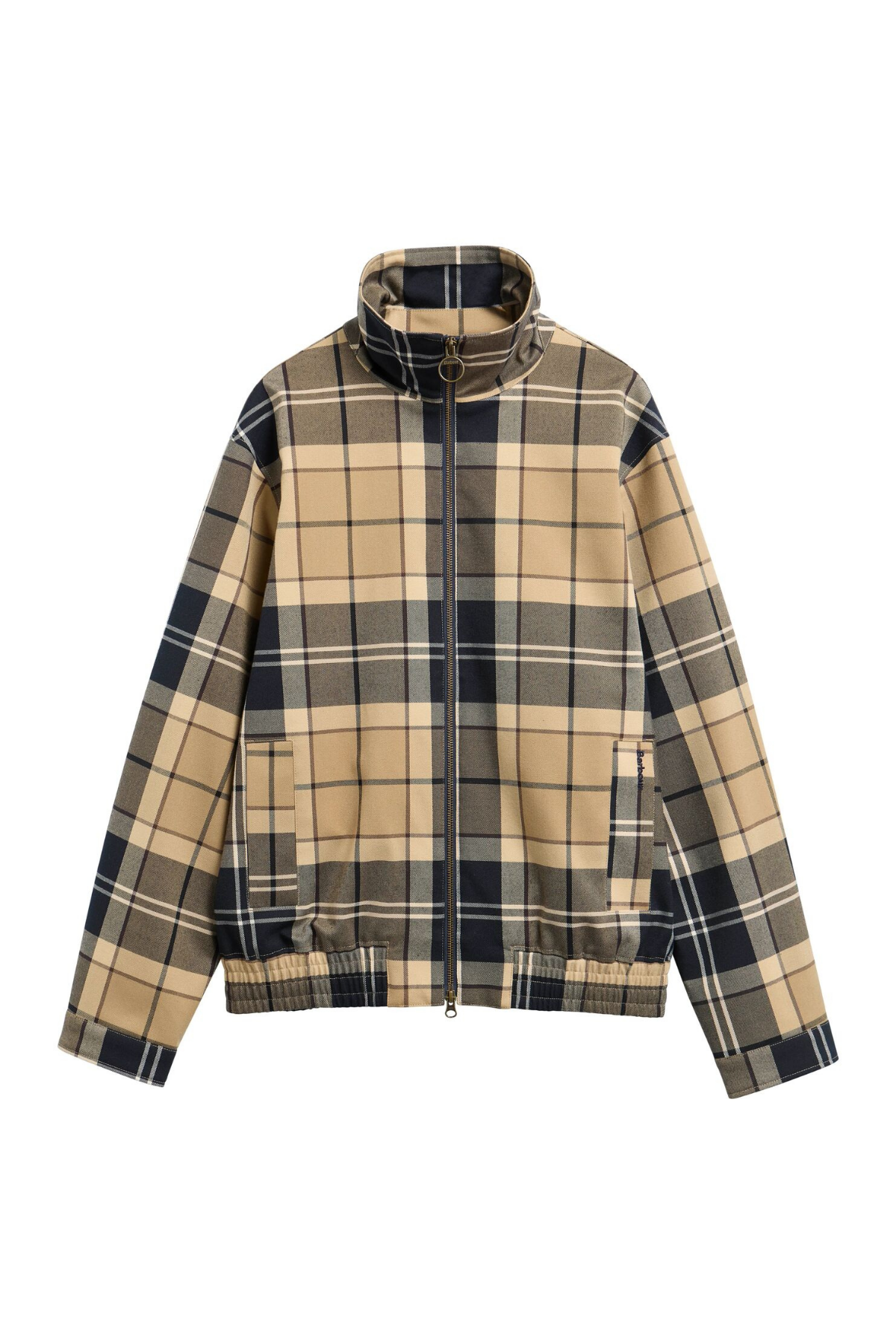 Barbour Tartan Showerproof Blouson Ceket BE52 Birchwood Dress Tartan