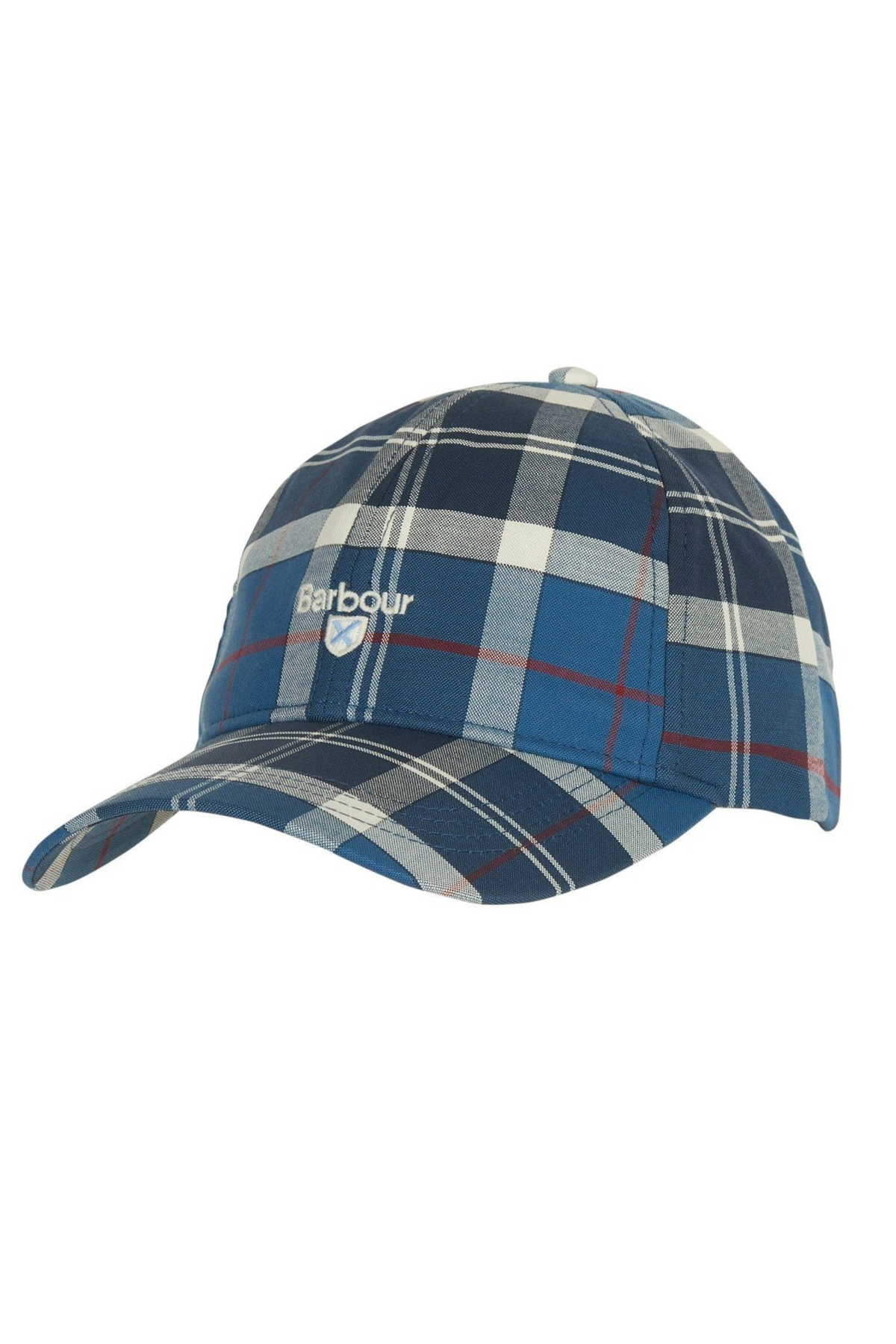 Barbour Tartan Sports Şapka NY58 Summer Navy