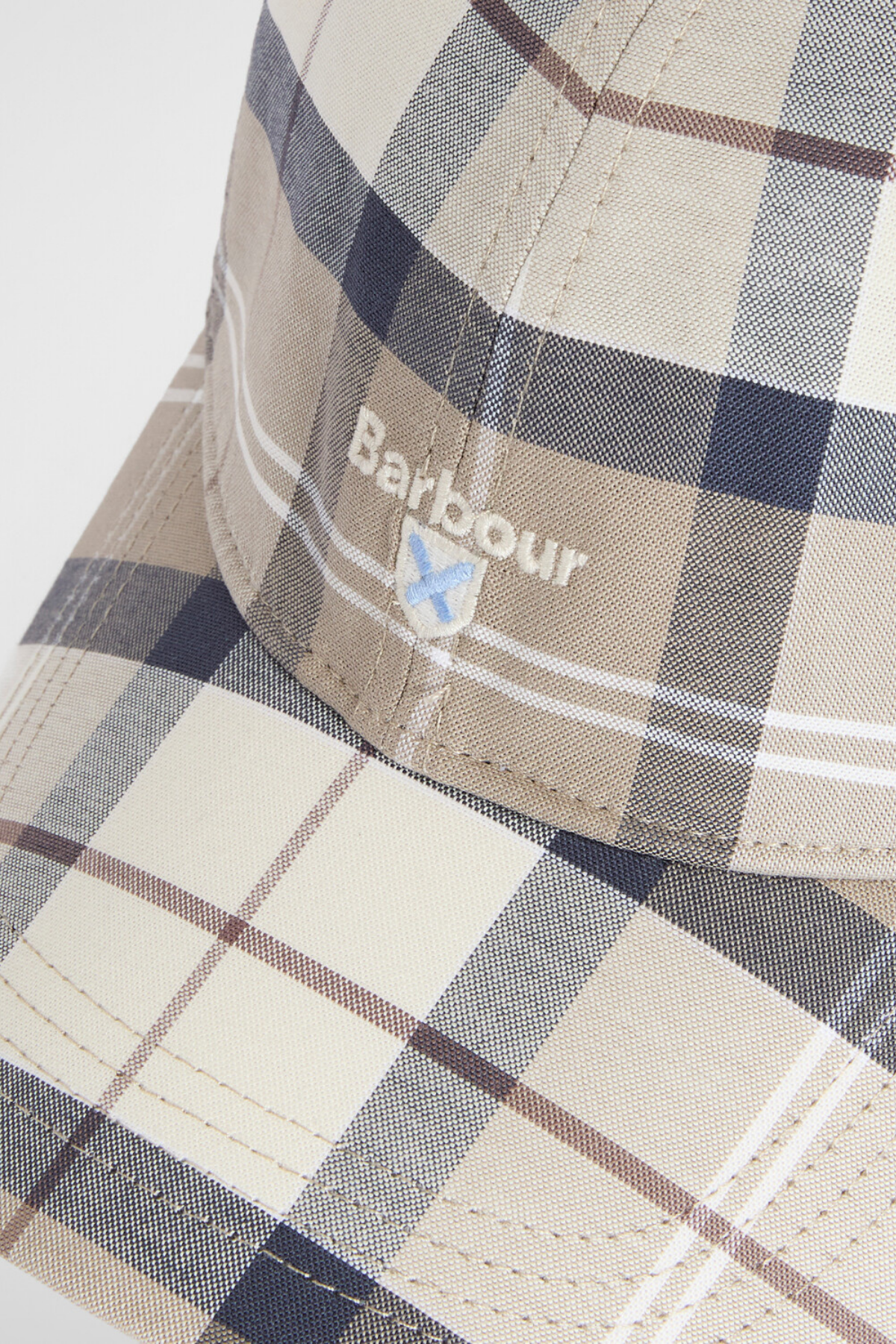 Barbour Tartan Sports Şapka TN41 Oban Mist Tartan