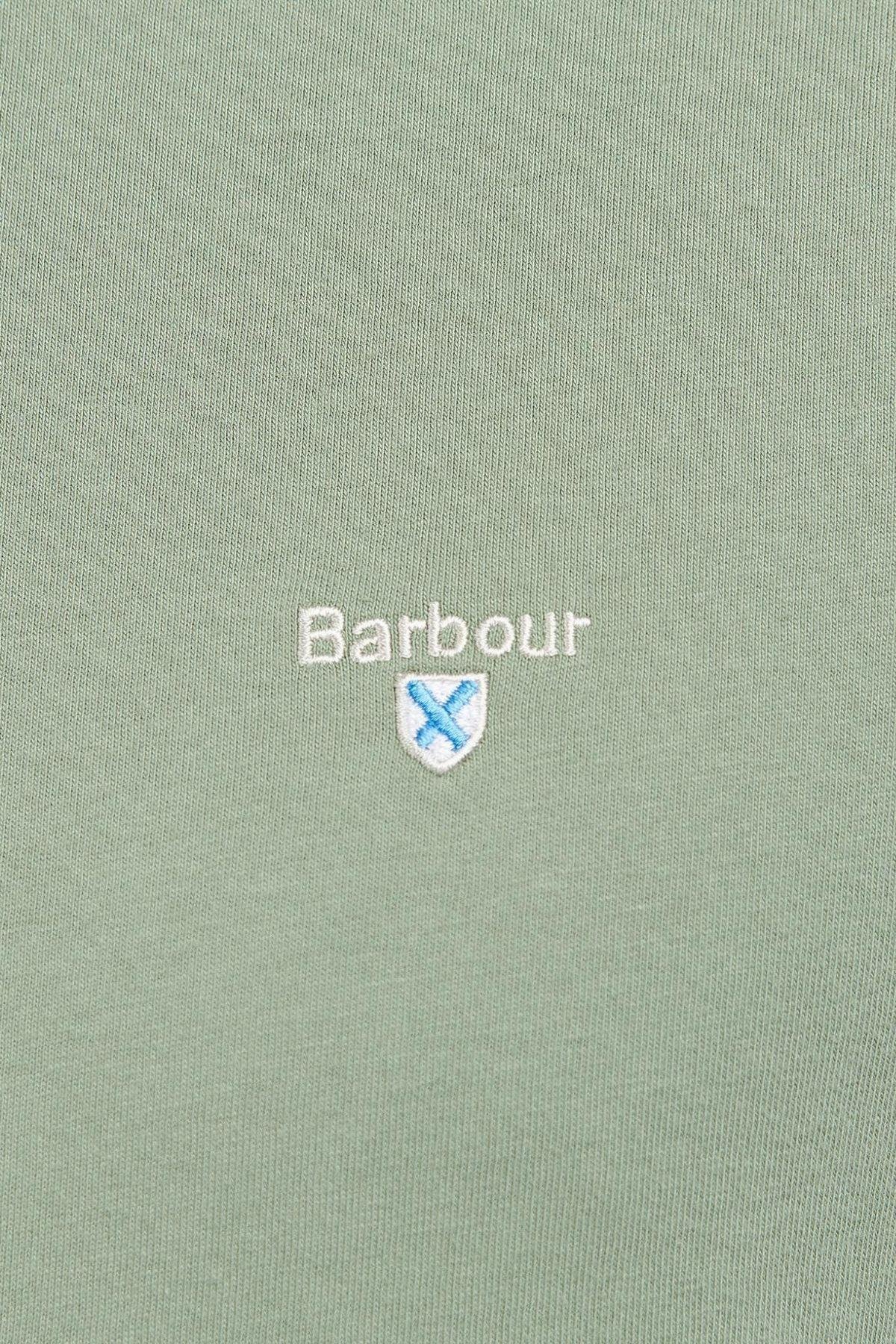 Barbour Tartan Sports T-Shirt GN49 Agave Green