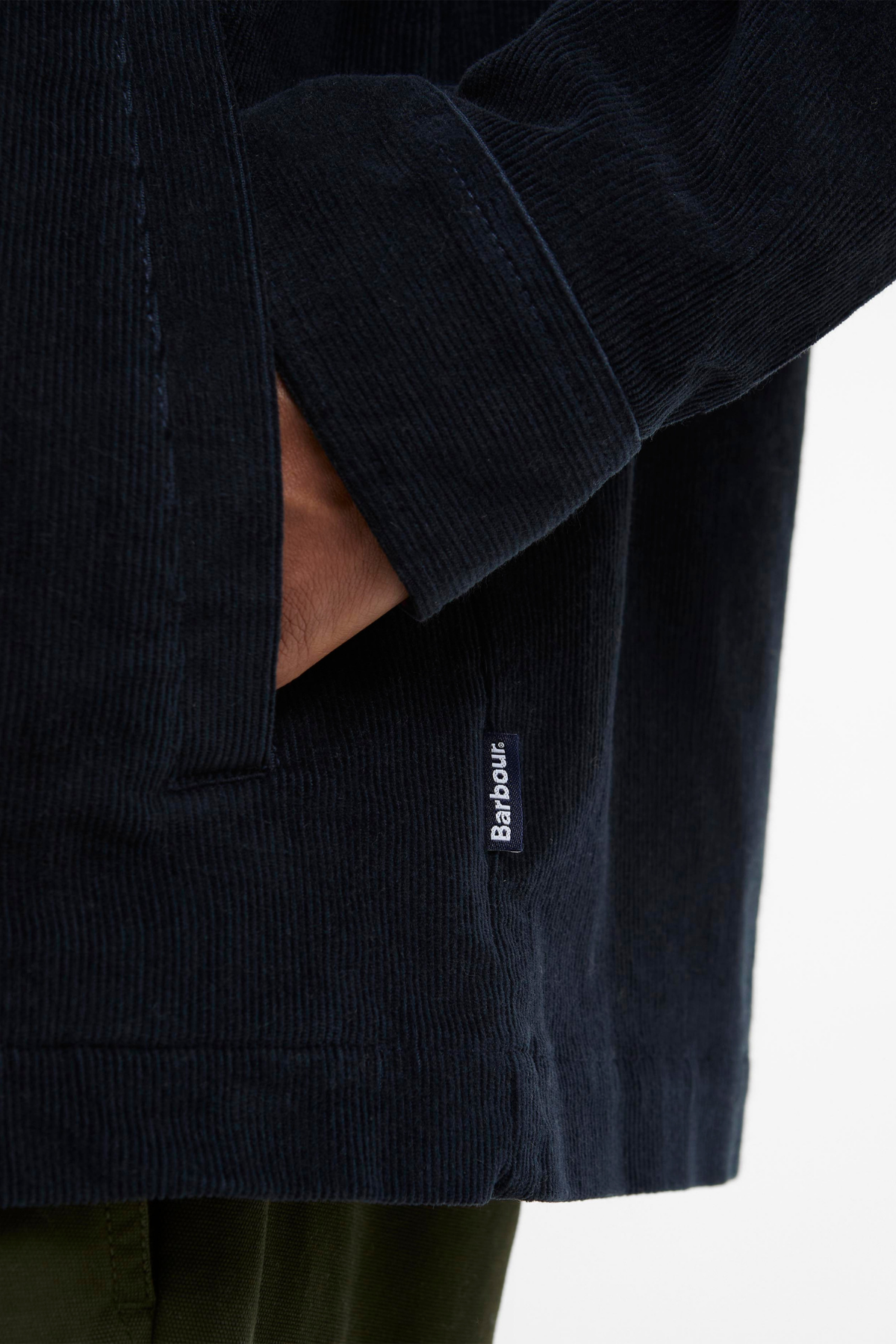 Barbour Tartan Trimmed Dış Gömlek NY91 Navy