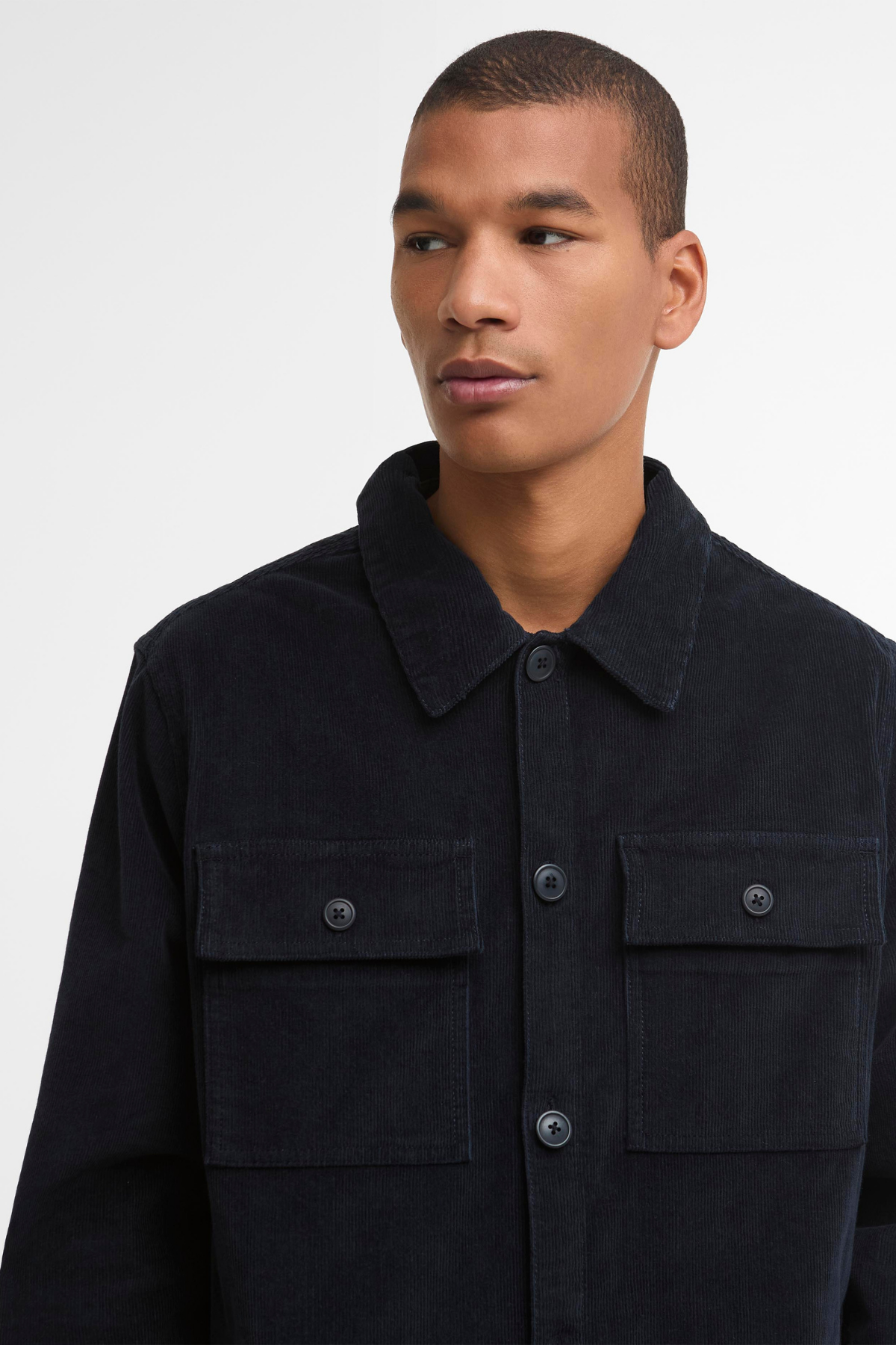Barbour Tartan Trimmed Dış Gömlek NY91 Navy