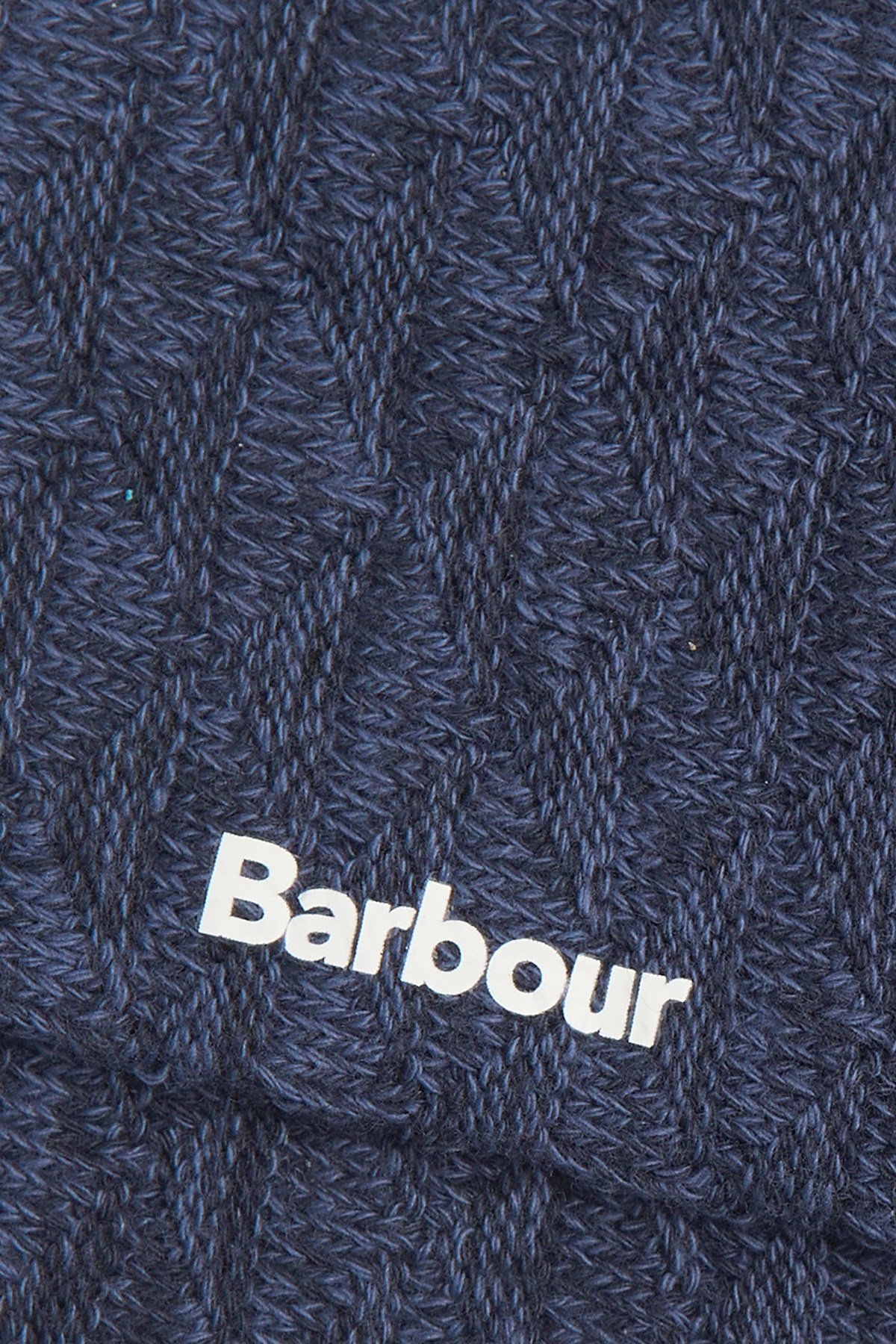 Barbour Texture Twist Stripe Çorap NY11 Navy