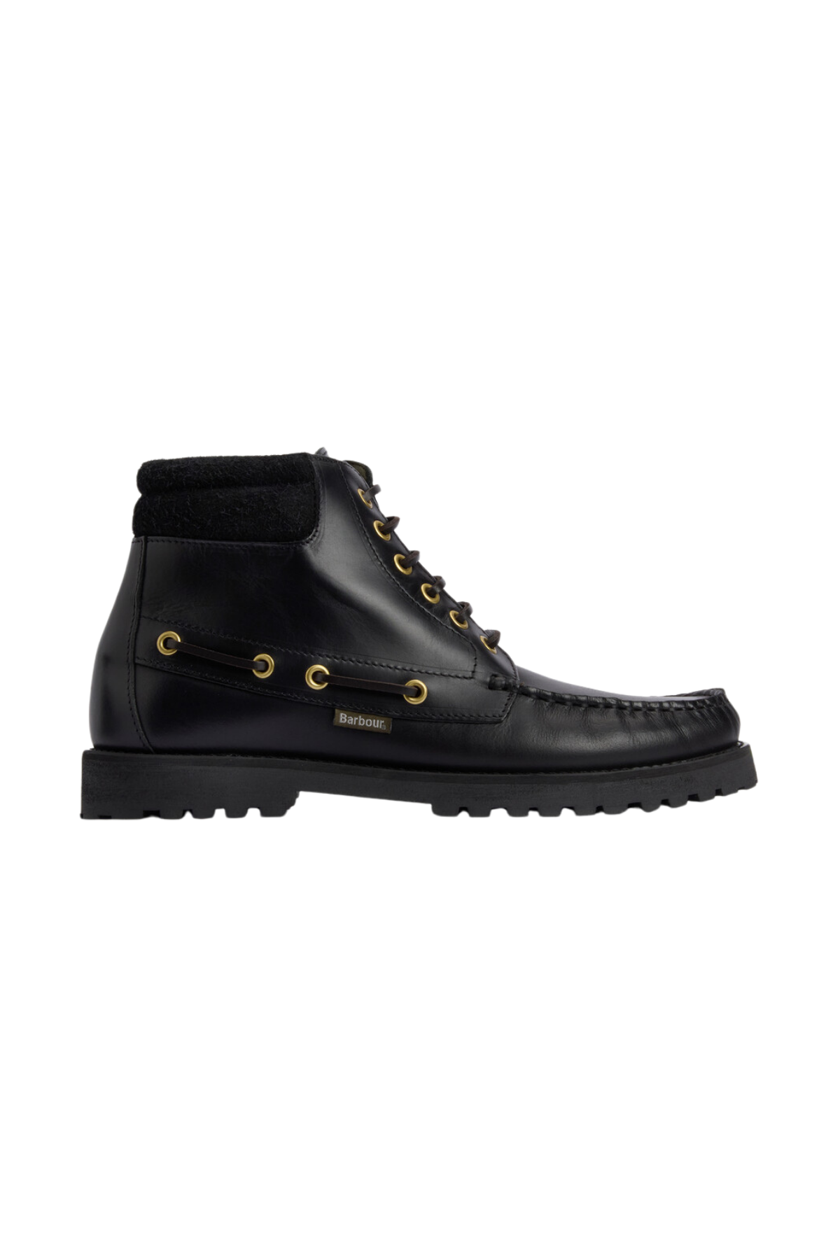 Barbour Tiller Moccasin Bot BK51 Black