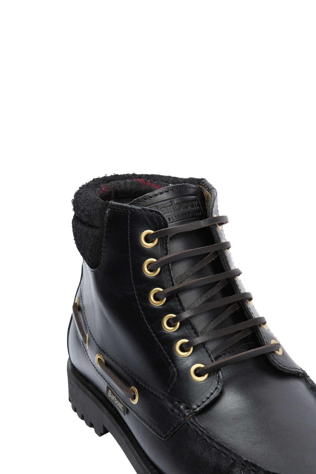 Barbour Tiller Moccasin Bot BK51 Black