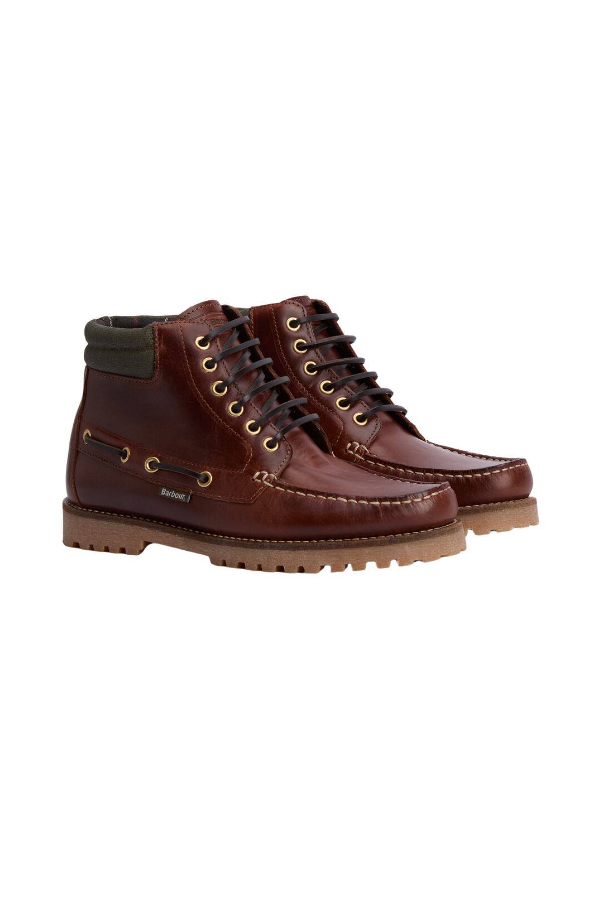 Barbour Tiller Moccasin Bot BR71 Mahogany