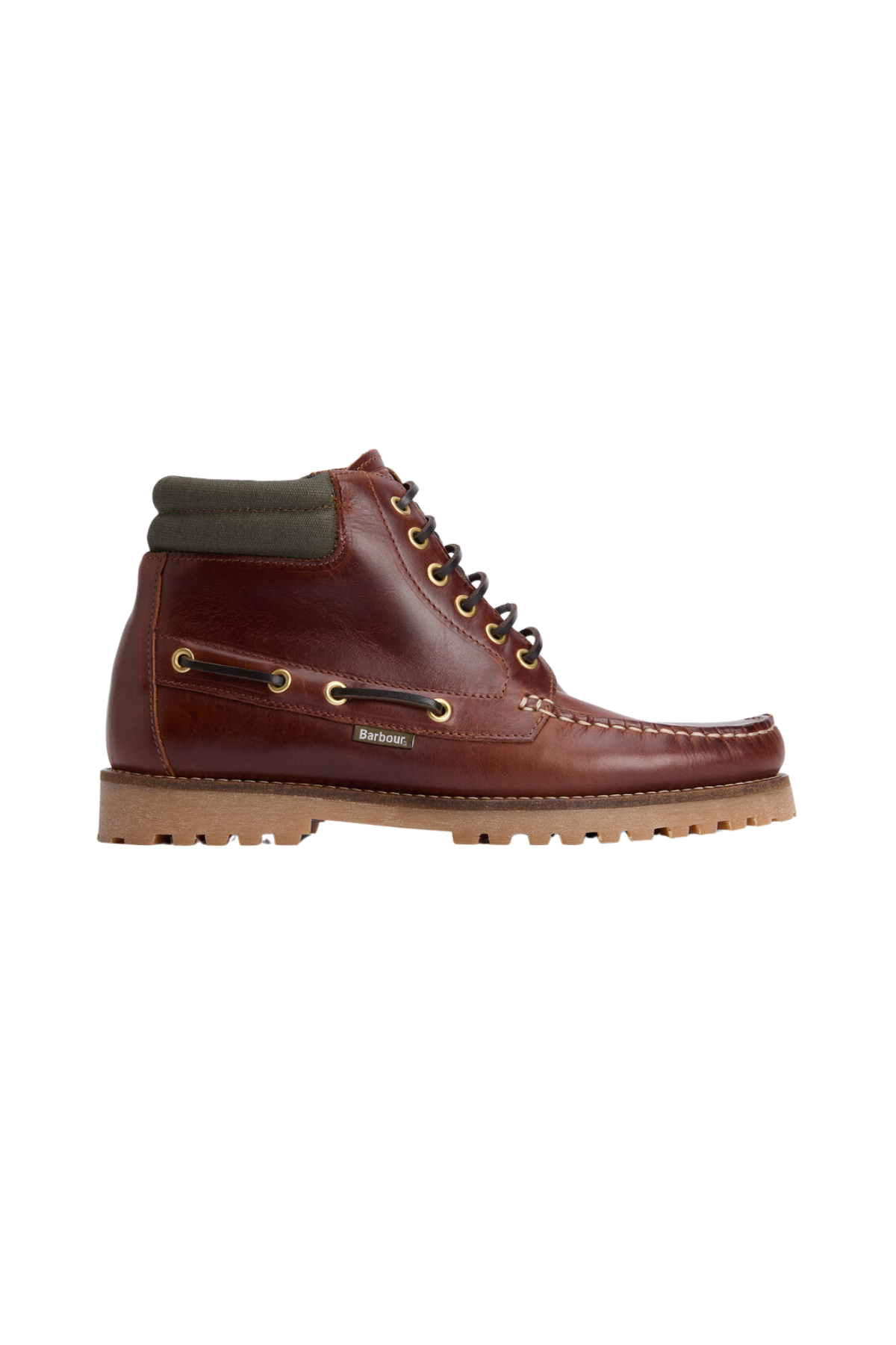 Barbour Tiller Moccasin Bot BR71 Mahogany