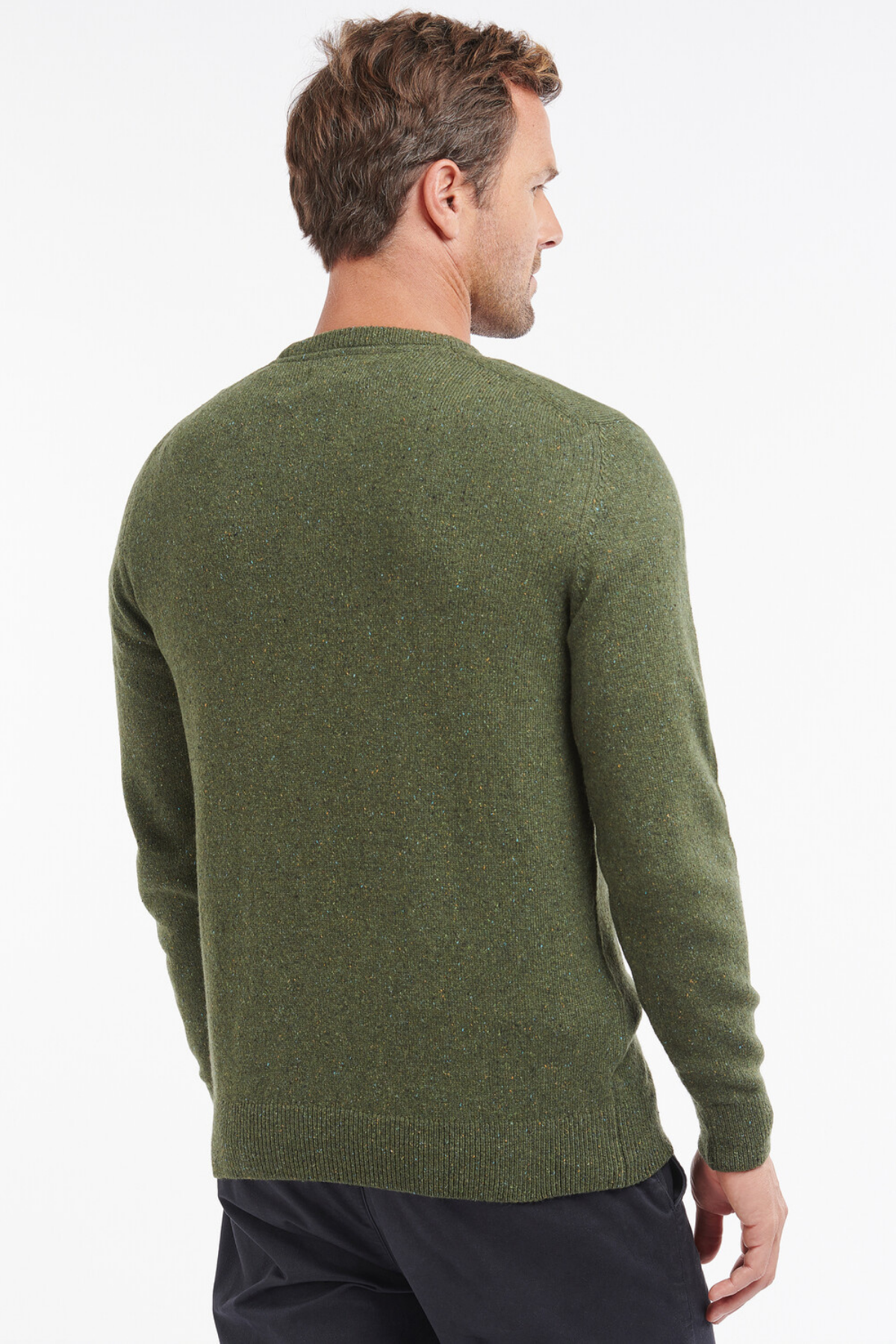 Barbour Tisbury Crew Kazak GN91 Forest Green