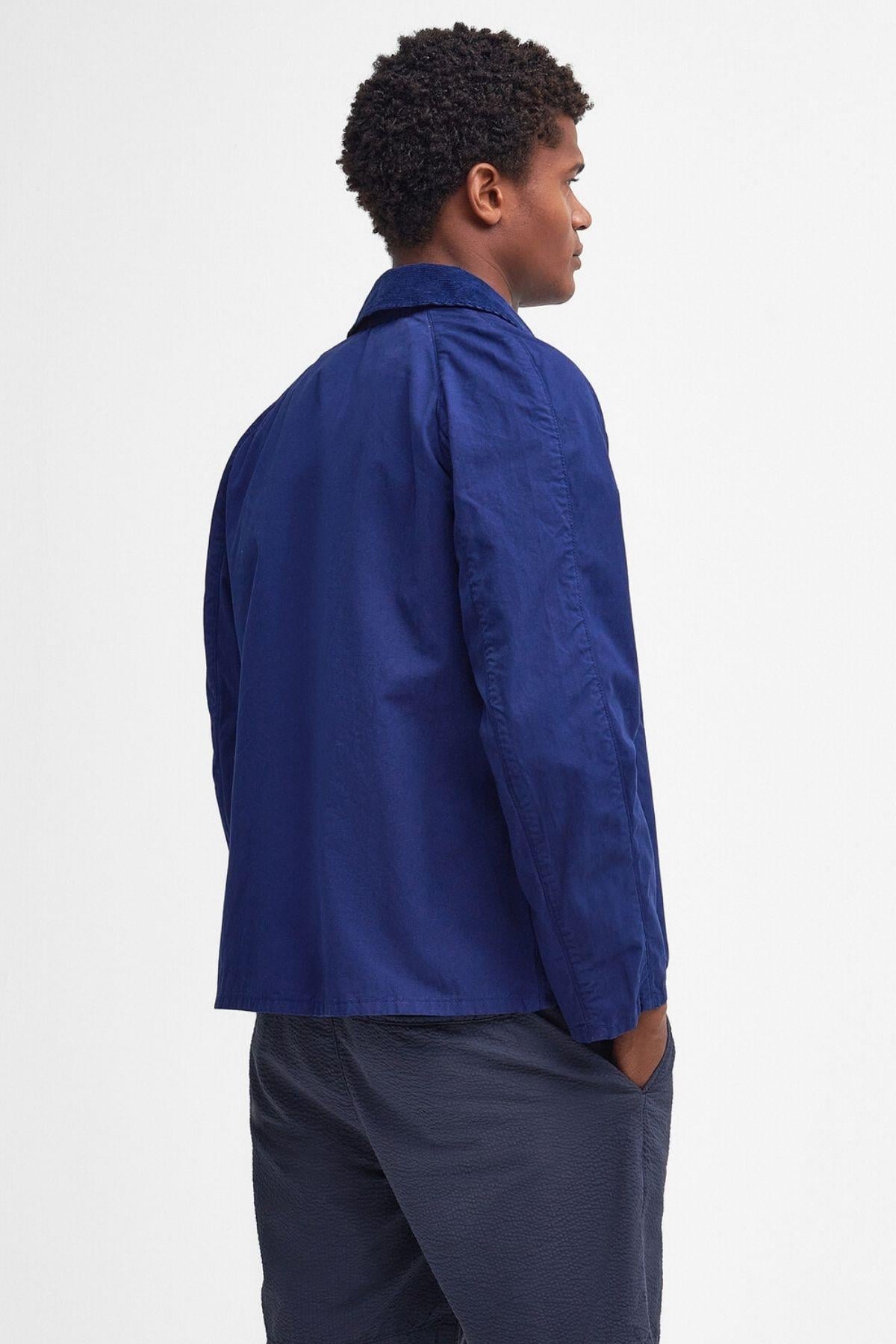 Barbour Tracker Günlük Ceket BL71 Deep Blue