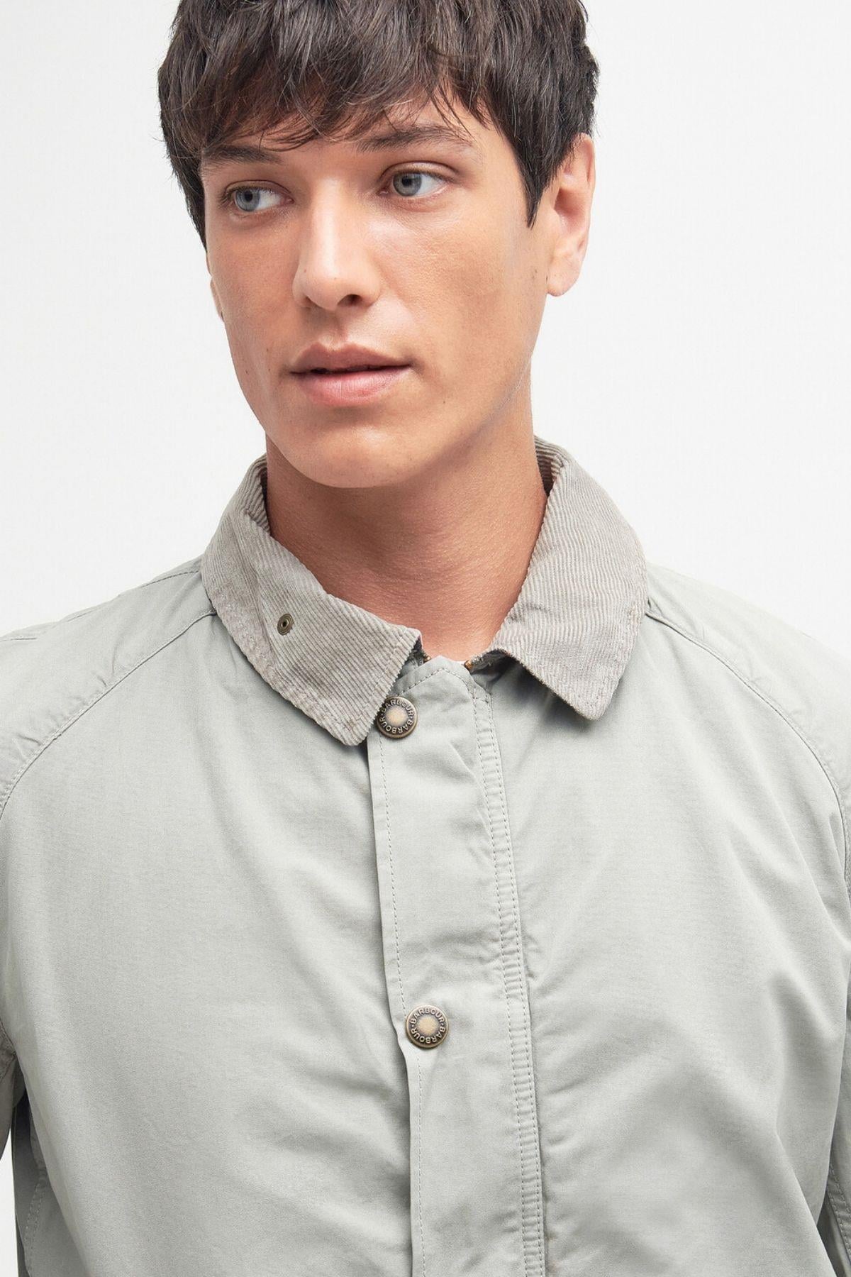 Barbour Tracker Günlük Ceket GY52 Grey Marl