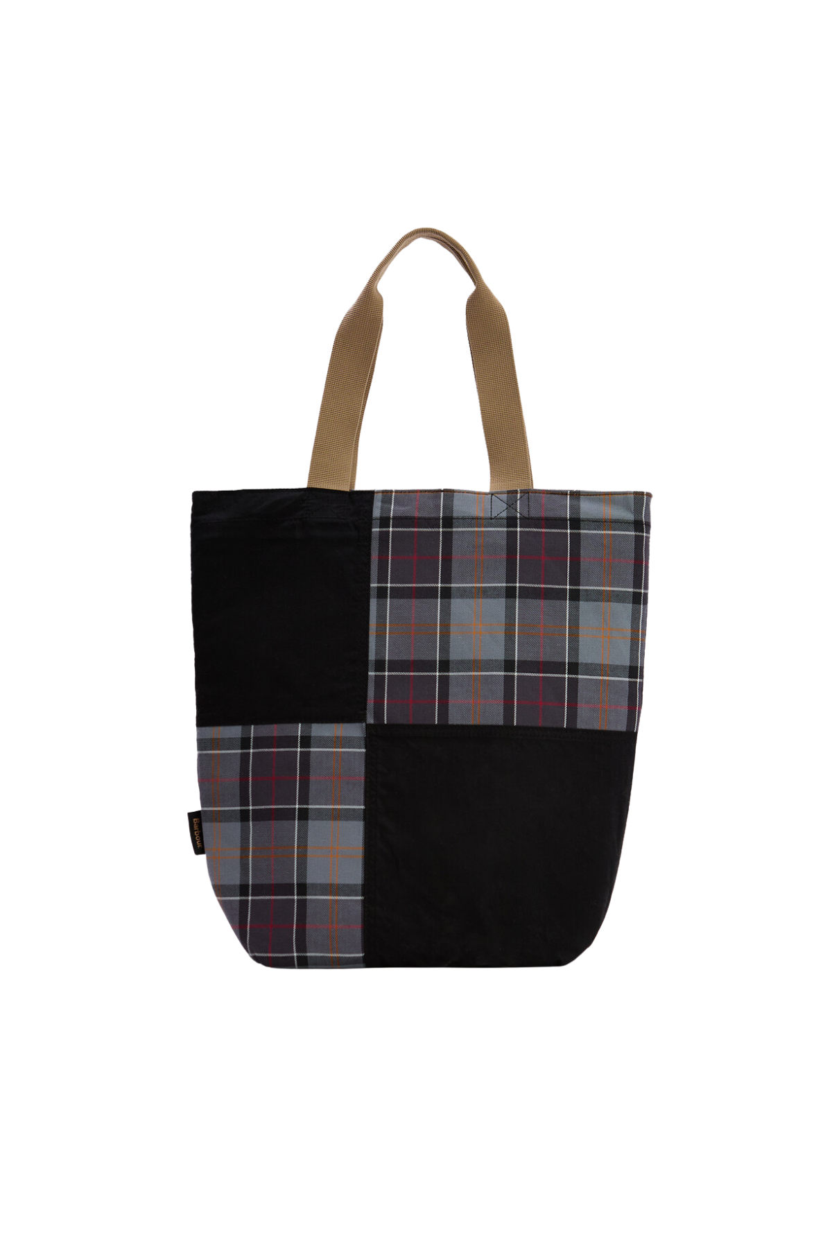 Barbour Transport Pachtwork Tote Çanta BK11 Black