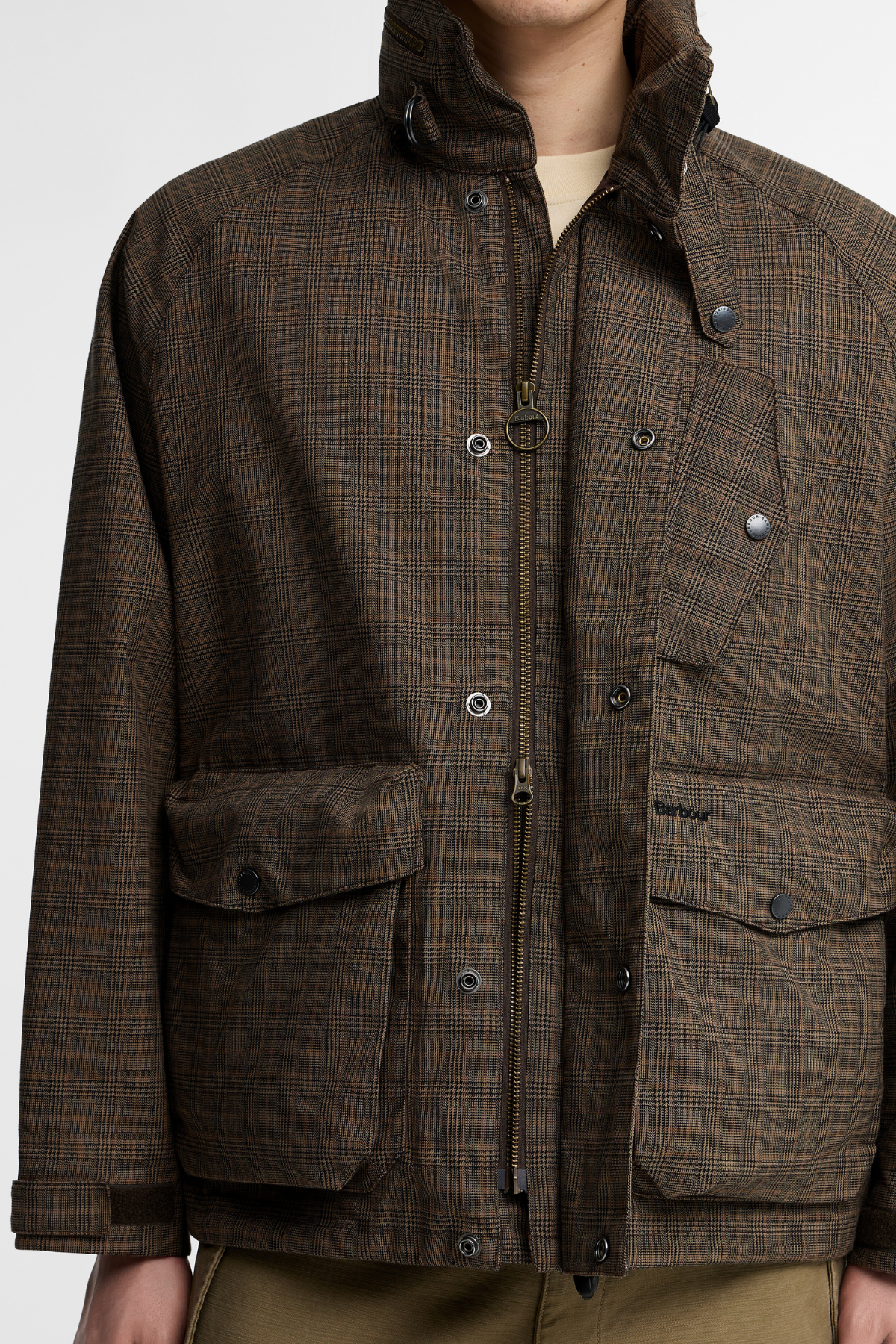 Barbour Transport Ursula Waterproof Ceket ST71 Dark Stone