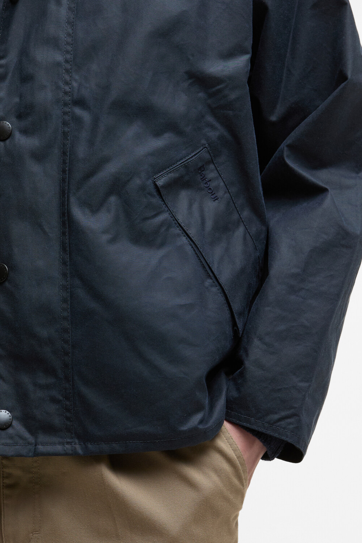 Barbour Transport Yağlı Ceket NY91 Navy