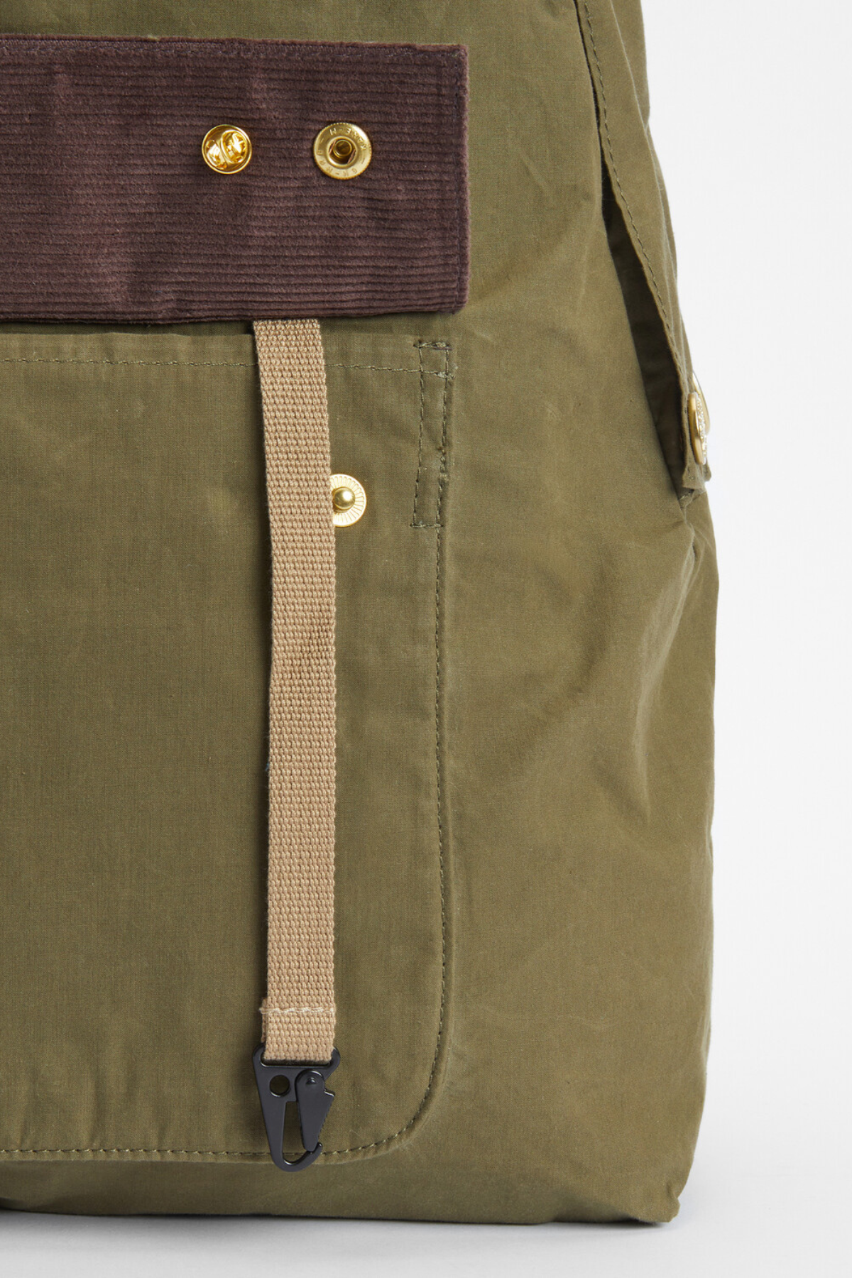 Barbour Transport Zip Closure Sırt Çantası GN31 Dusky Green