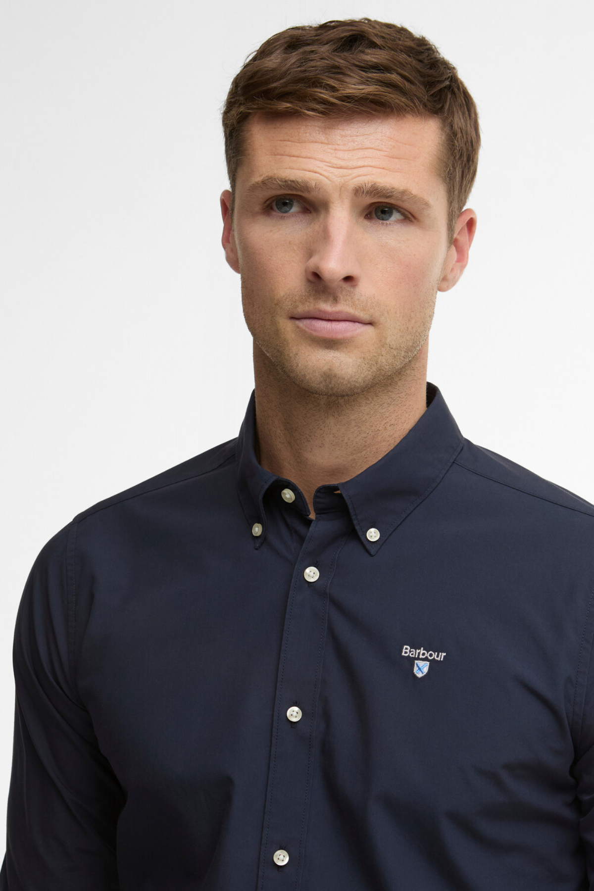 Barbour Treeport Poplin L/S Gömlek NY91 Navy