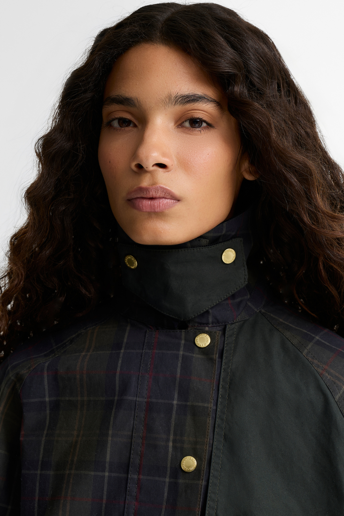 Barbour Truro Casual Ceket TN11 Shadow Classic Dk Fern Mixed Tartan